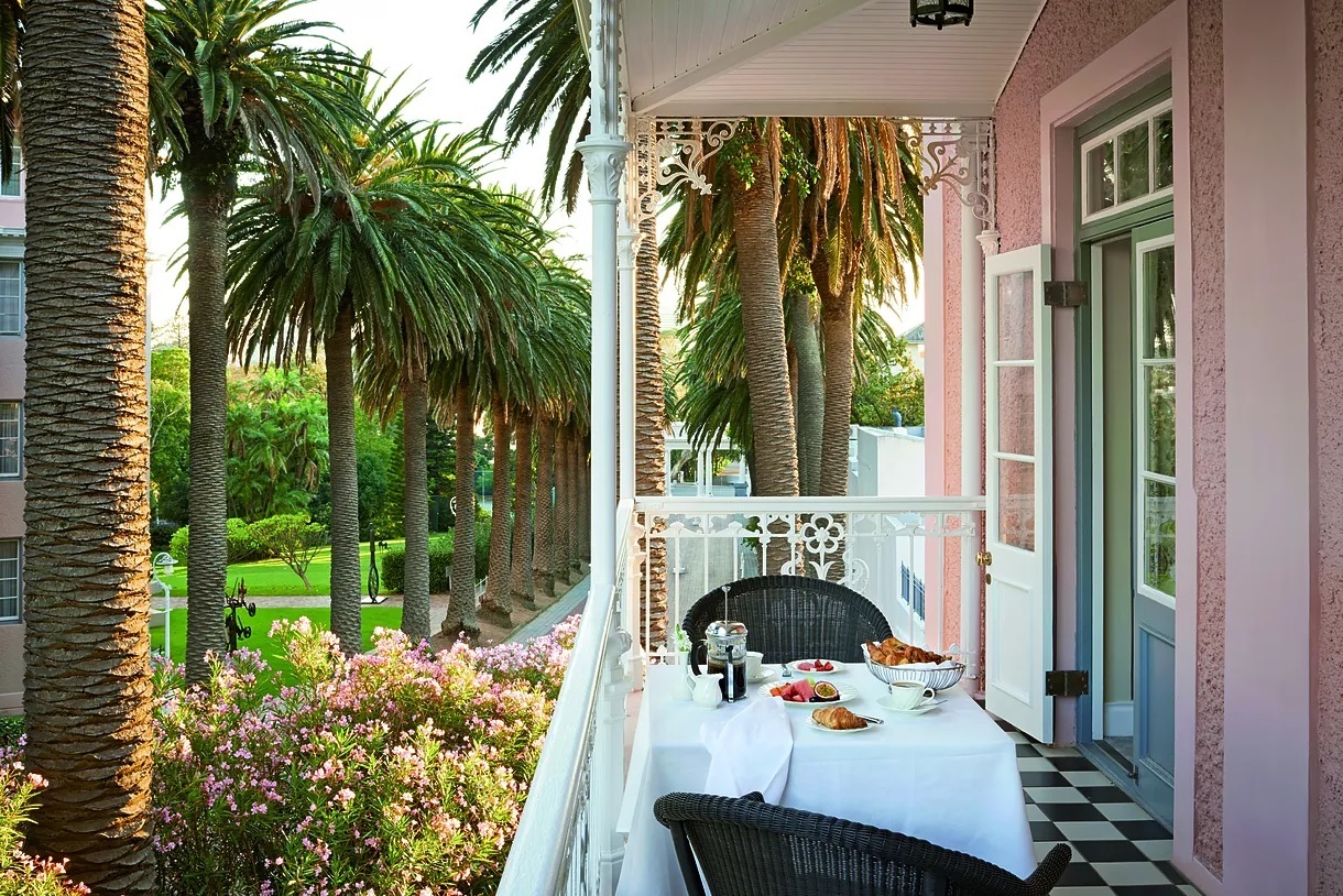 Lunch at the terrace.