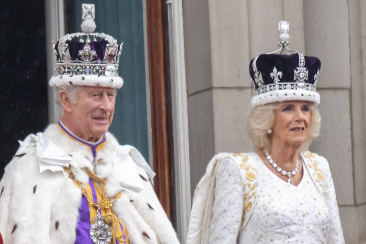 King charles and Queen Camilla.