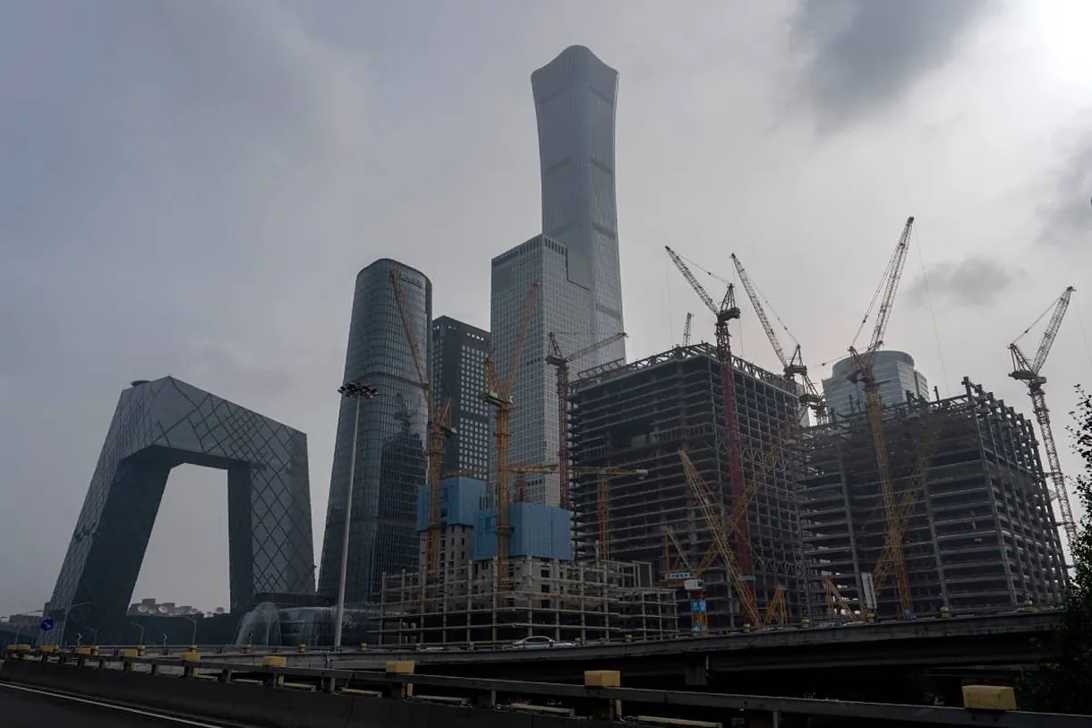 Beijing's central business district, China, this Monday.