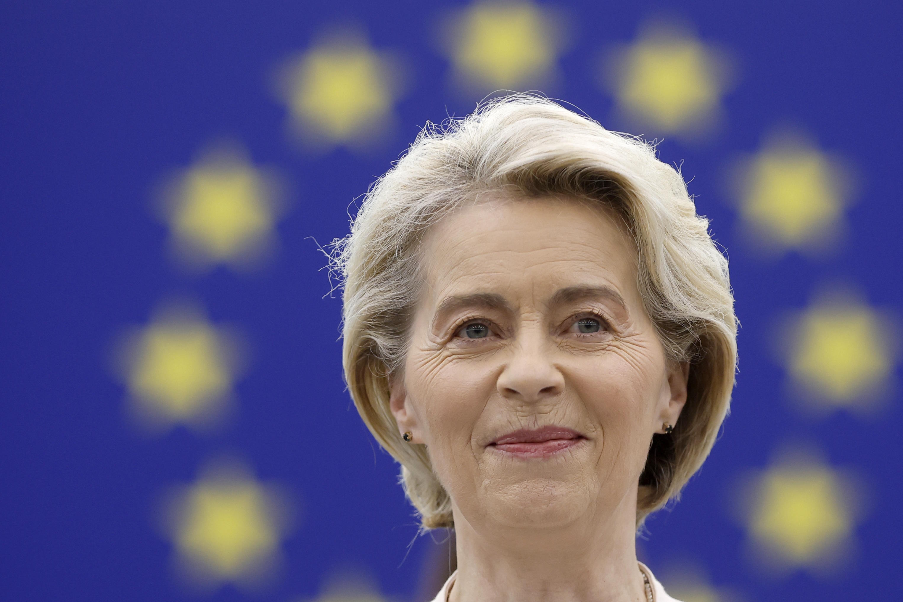 European Commission President Ursula von der Leyen.