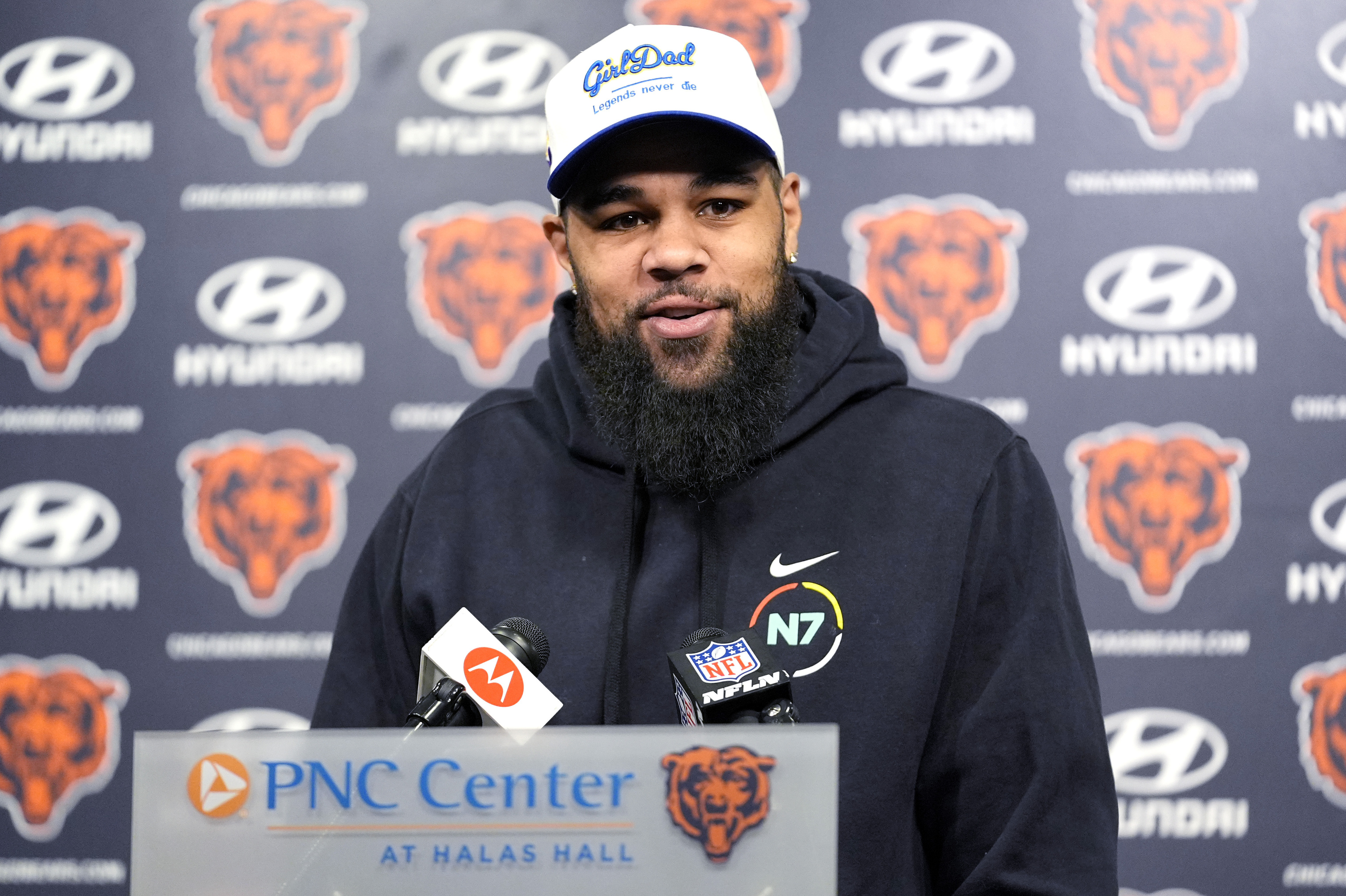 Chicago Bears wide receiver Keenan Allen.