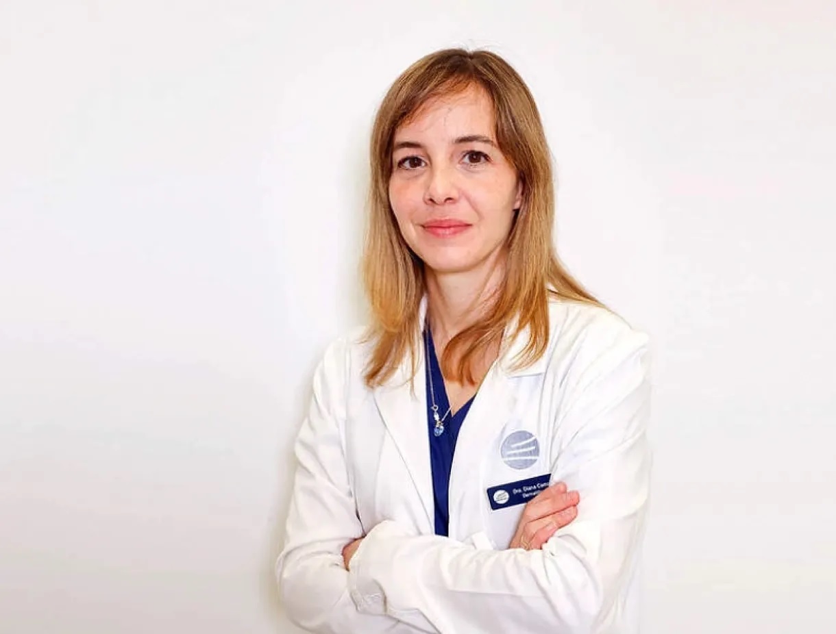 Diana Camacho, dermatologist at the International Dermatological Clinic and Ruber International (Madrid).