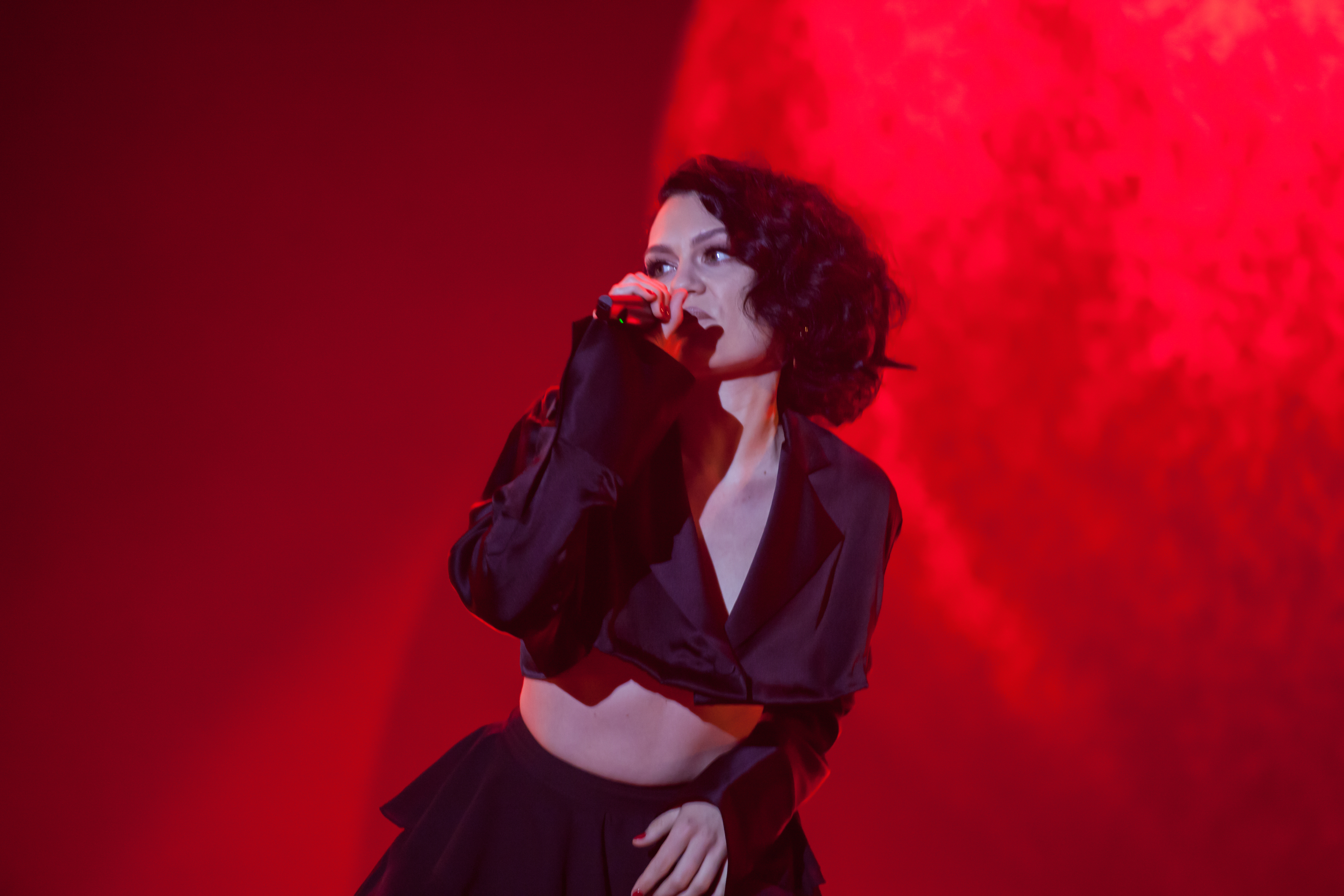 Jessie J performs live at the Electric Castle festival.