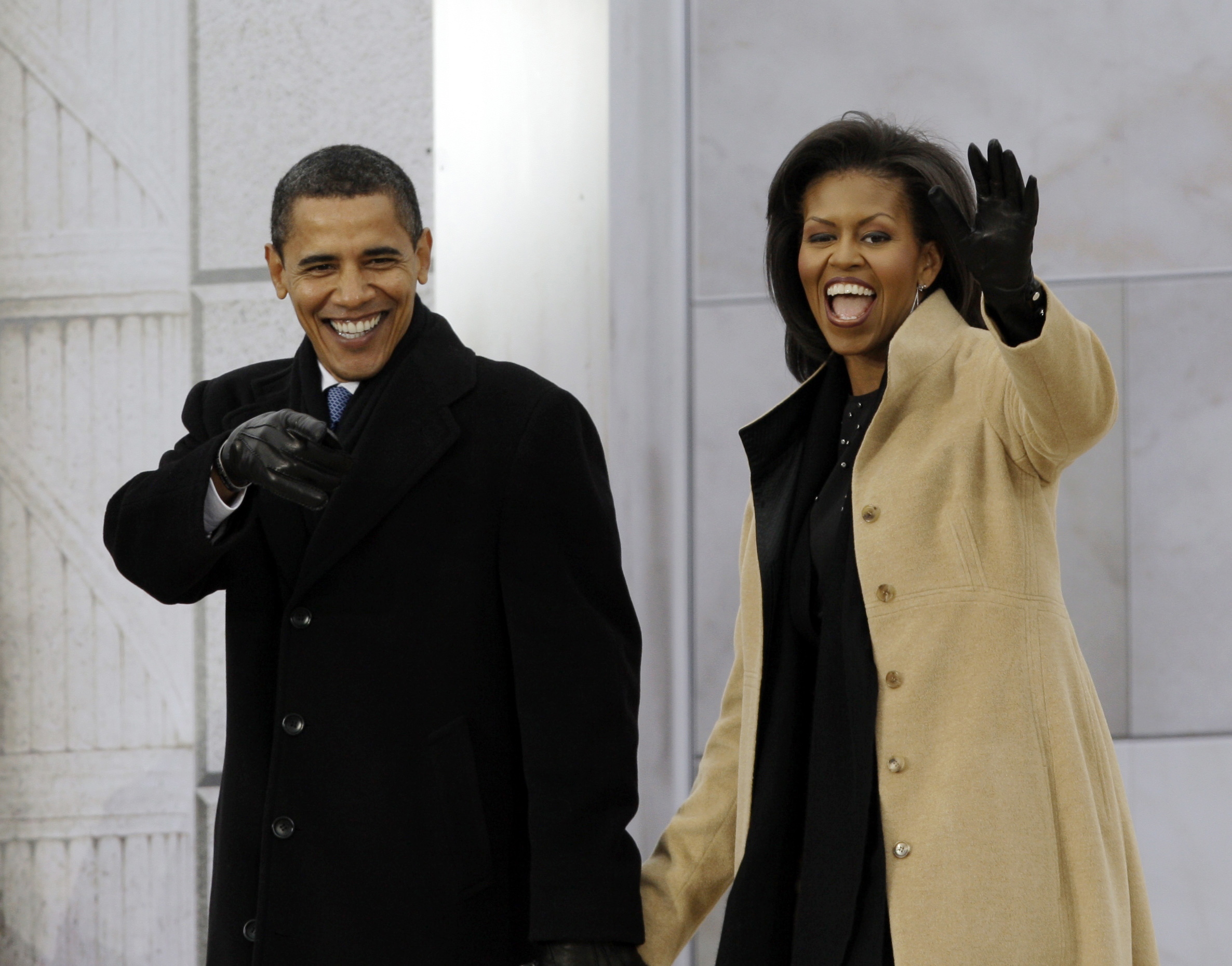 The Obamas, the most popular Democrats in the country.