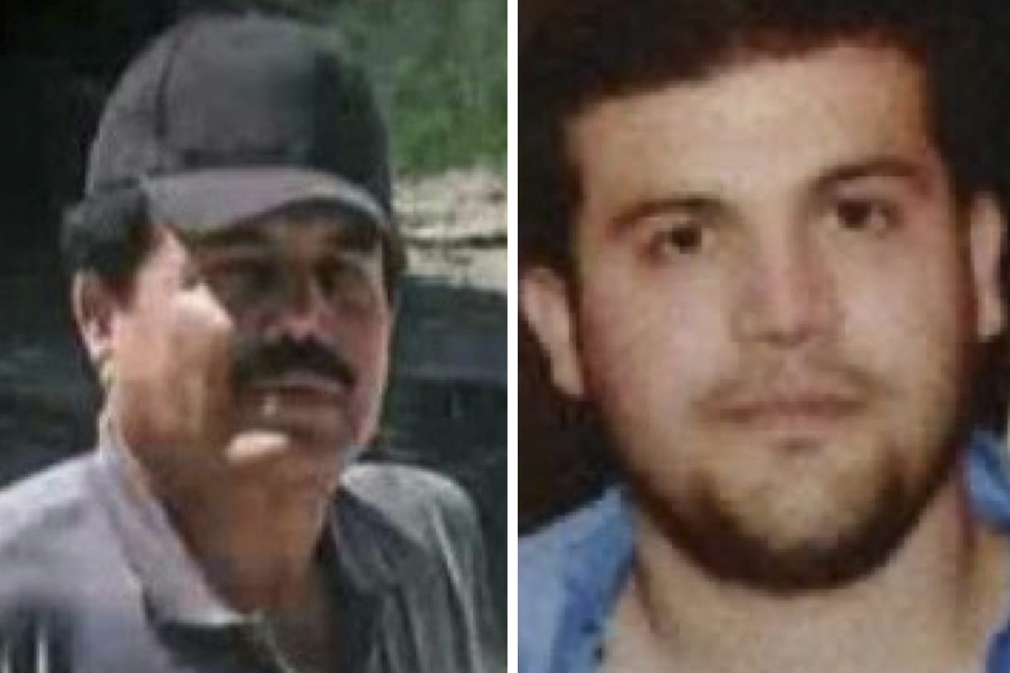 Ismael "El Mayo Zambada, a historic leader of Mexico's Sinaloa cartel, left, and Joaqun Guzmn Lpez.