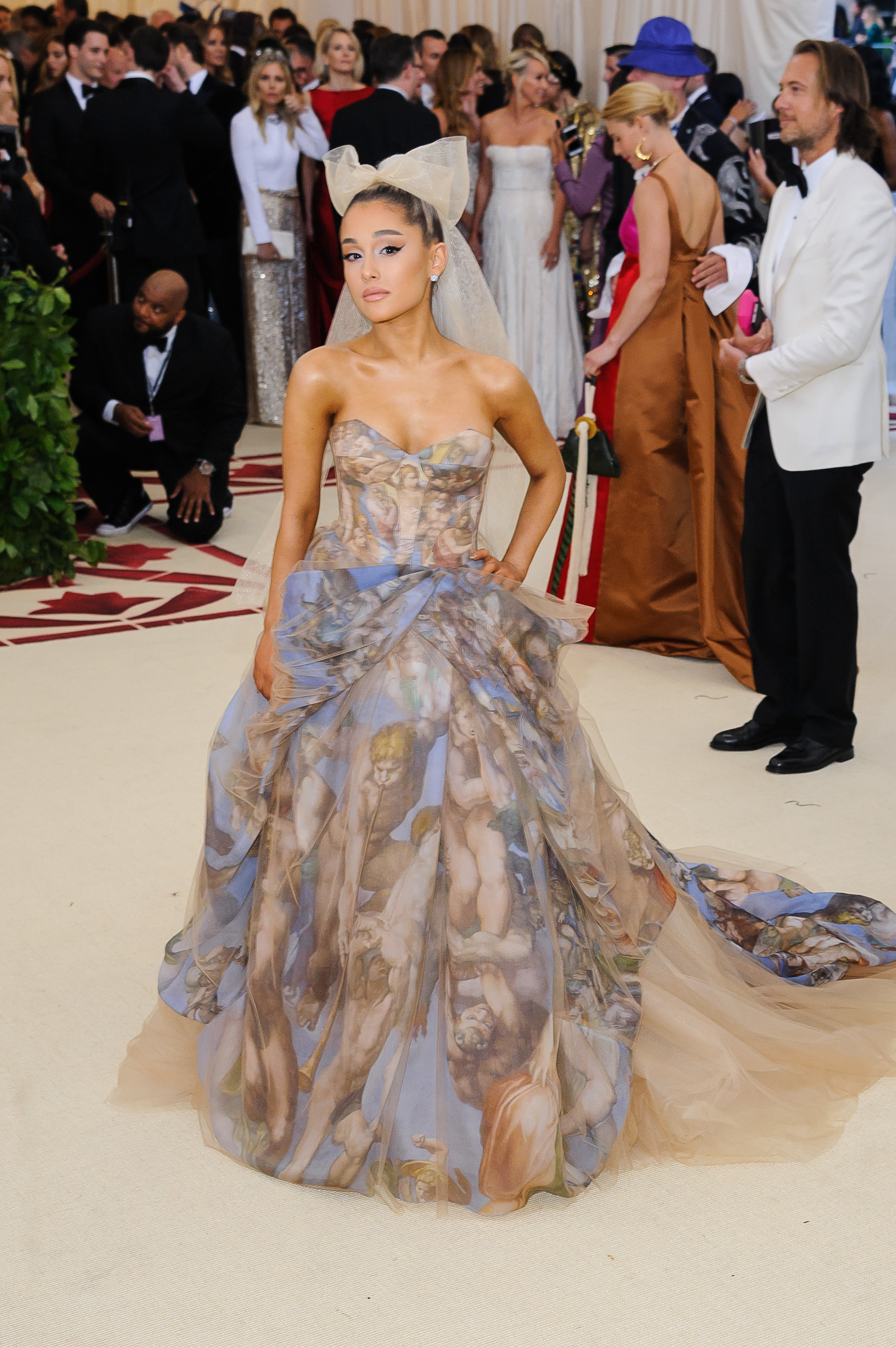 Ariana Grande attends the 2018 Met Gala