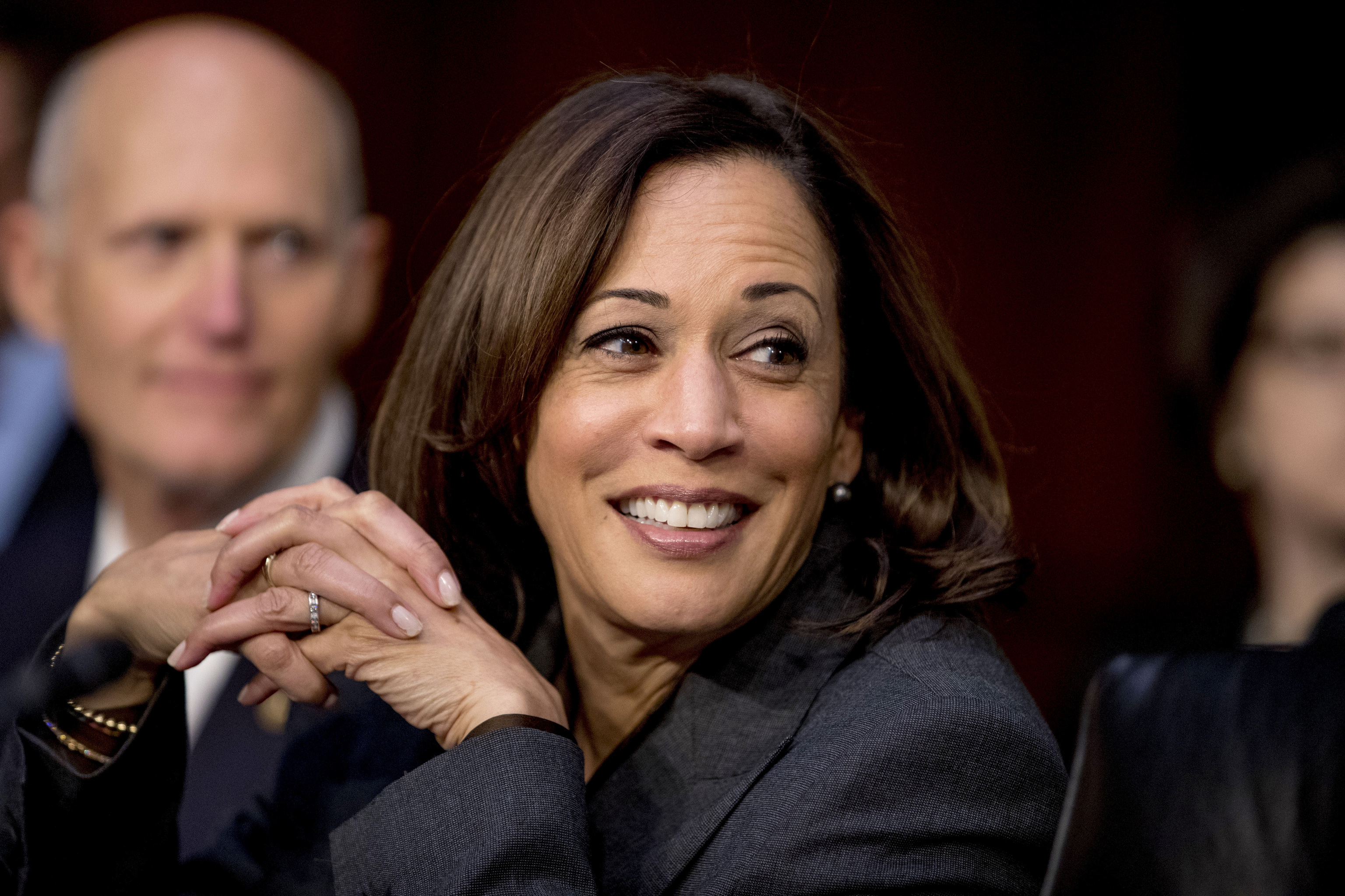 Democratic presidential candidate Sen. Kamala Harris.