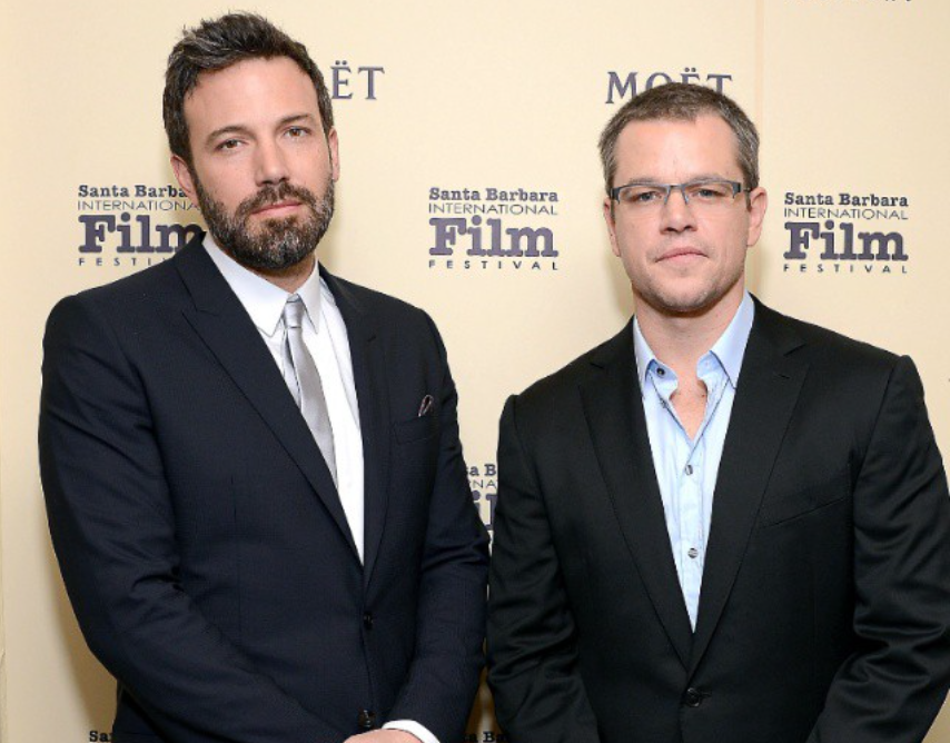 Matt Damon and Ben Affleck in 2017