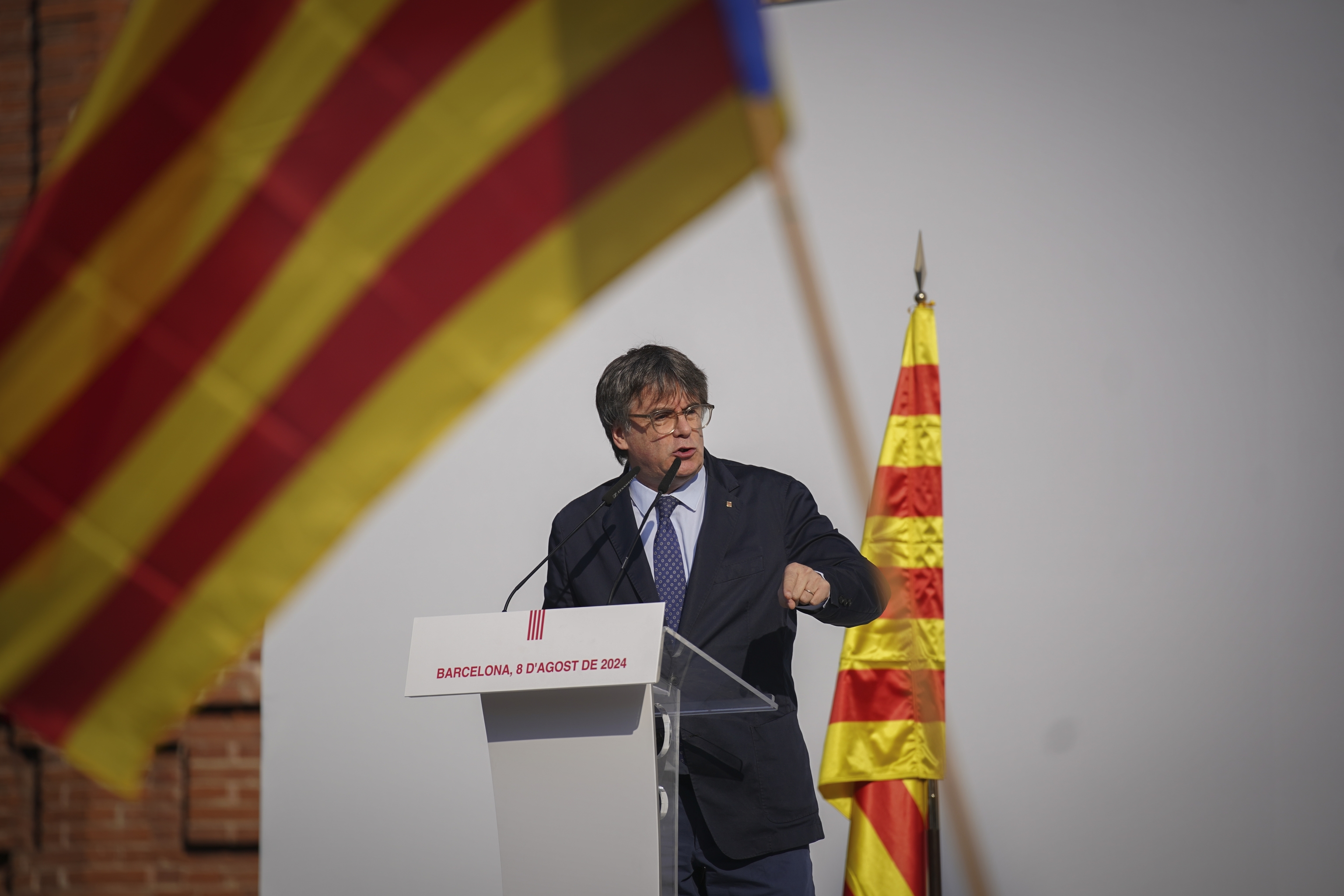 Catalan independence leader and former President Carles Puigdemont