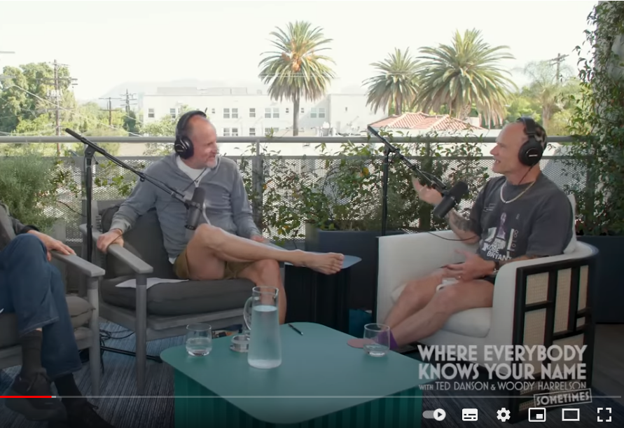 Images of the podcast "Where Everybody Knows Your Name" on Youtube