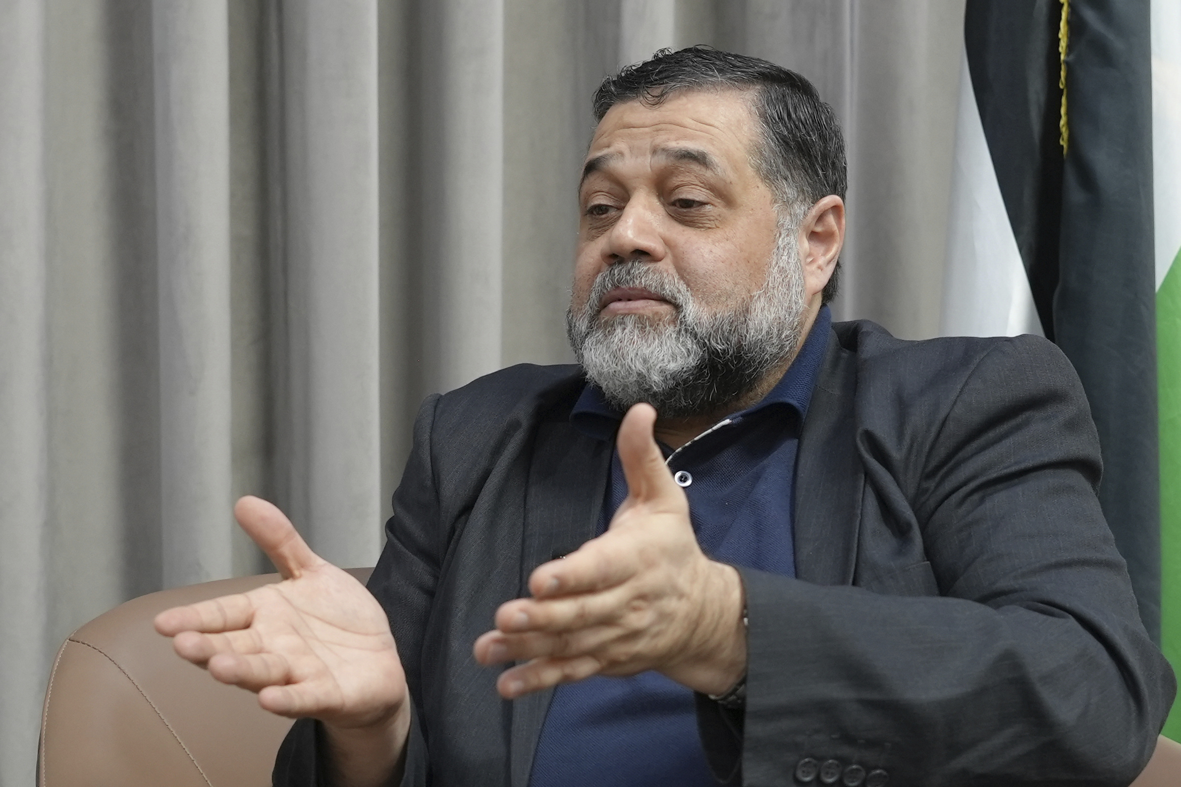 Hamas political official Osama Hamdan