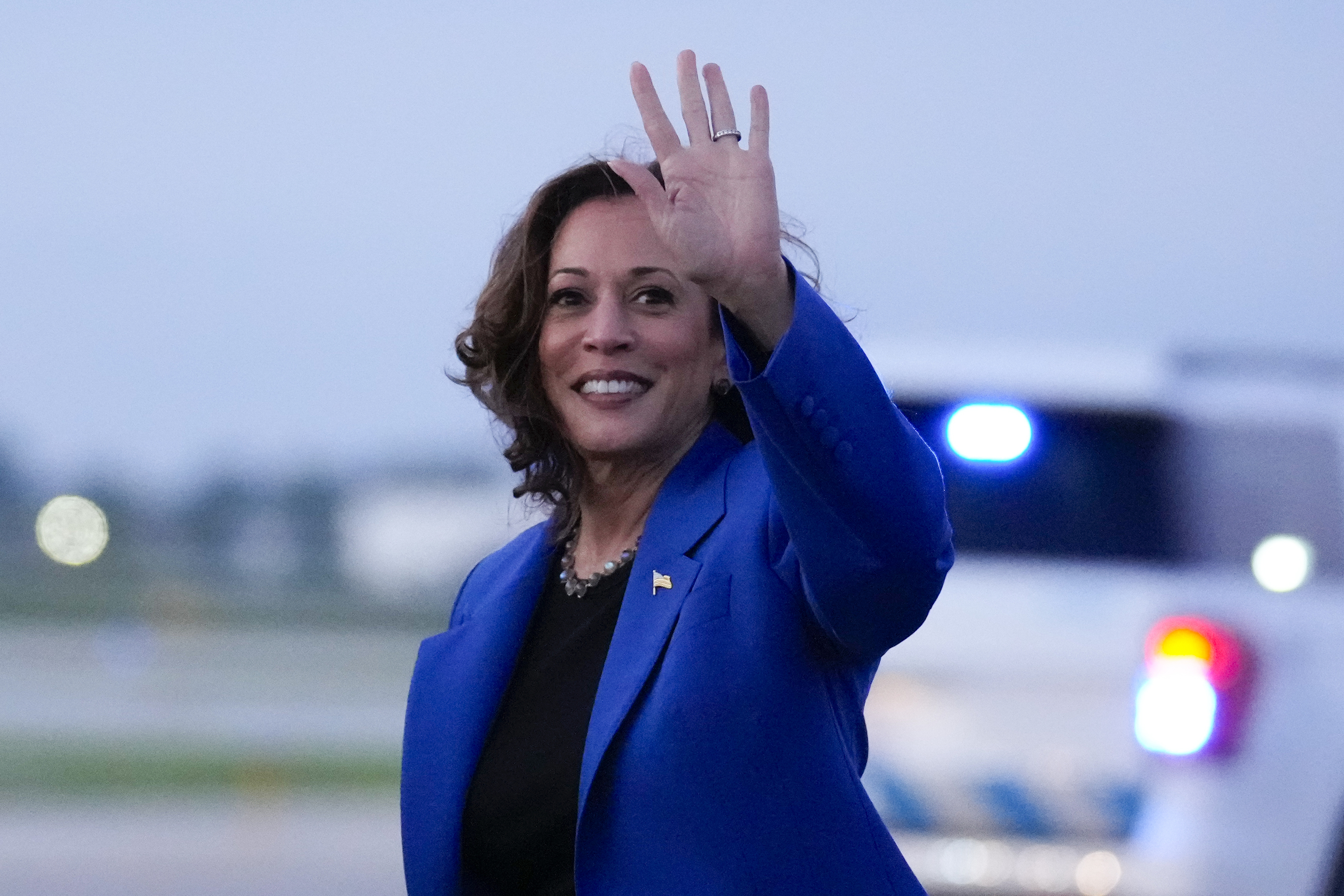 Democratic presidential nominee Vice President Kamala Harris