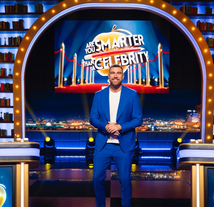 Travis Kelce hosting 'Are You Smarter Than A Celebrity?'