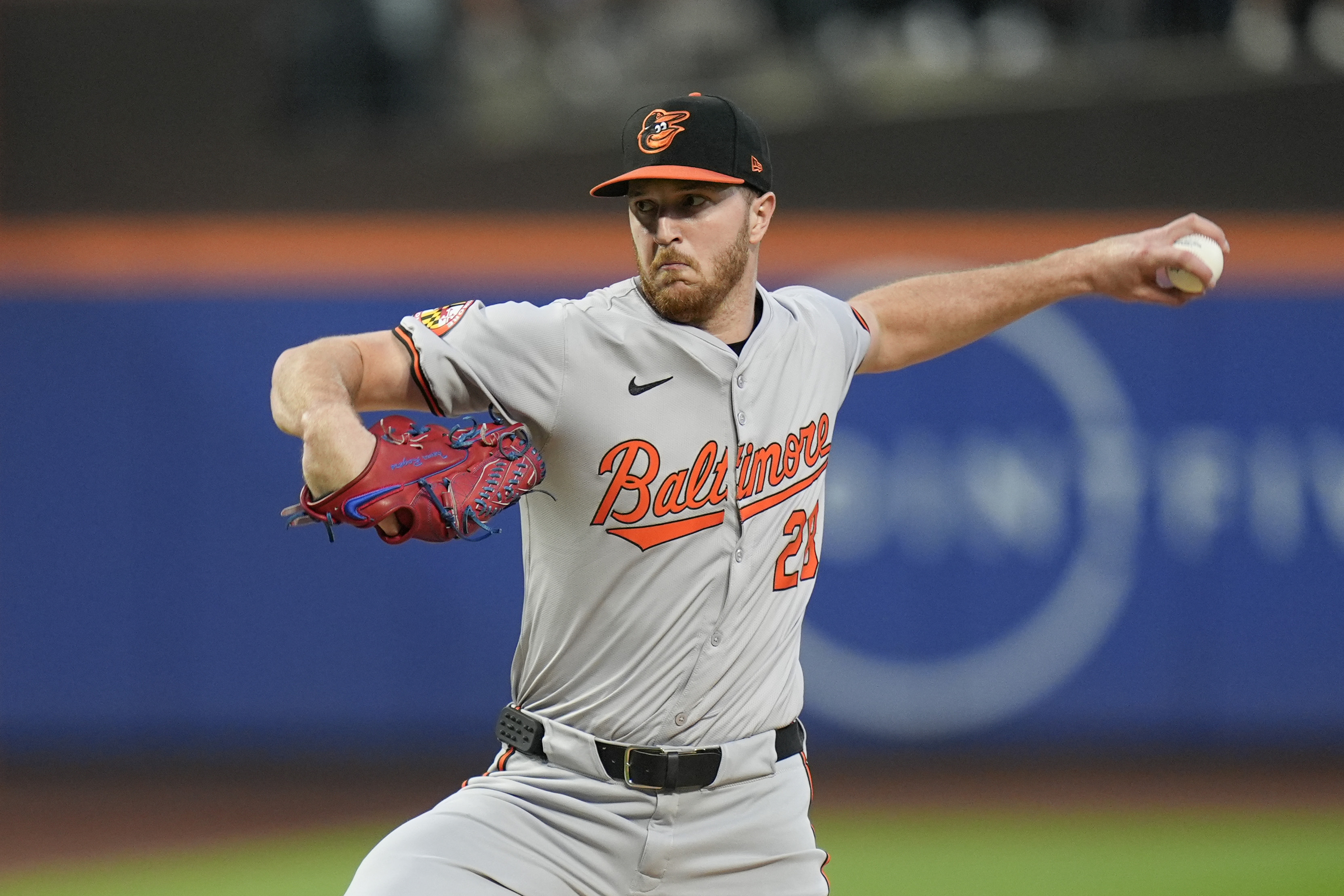 Baltimore Orioles pitcher Trevor Rogers