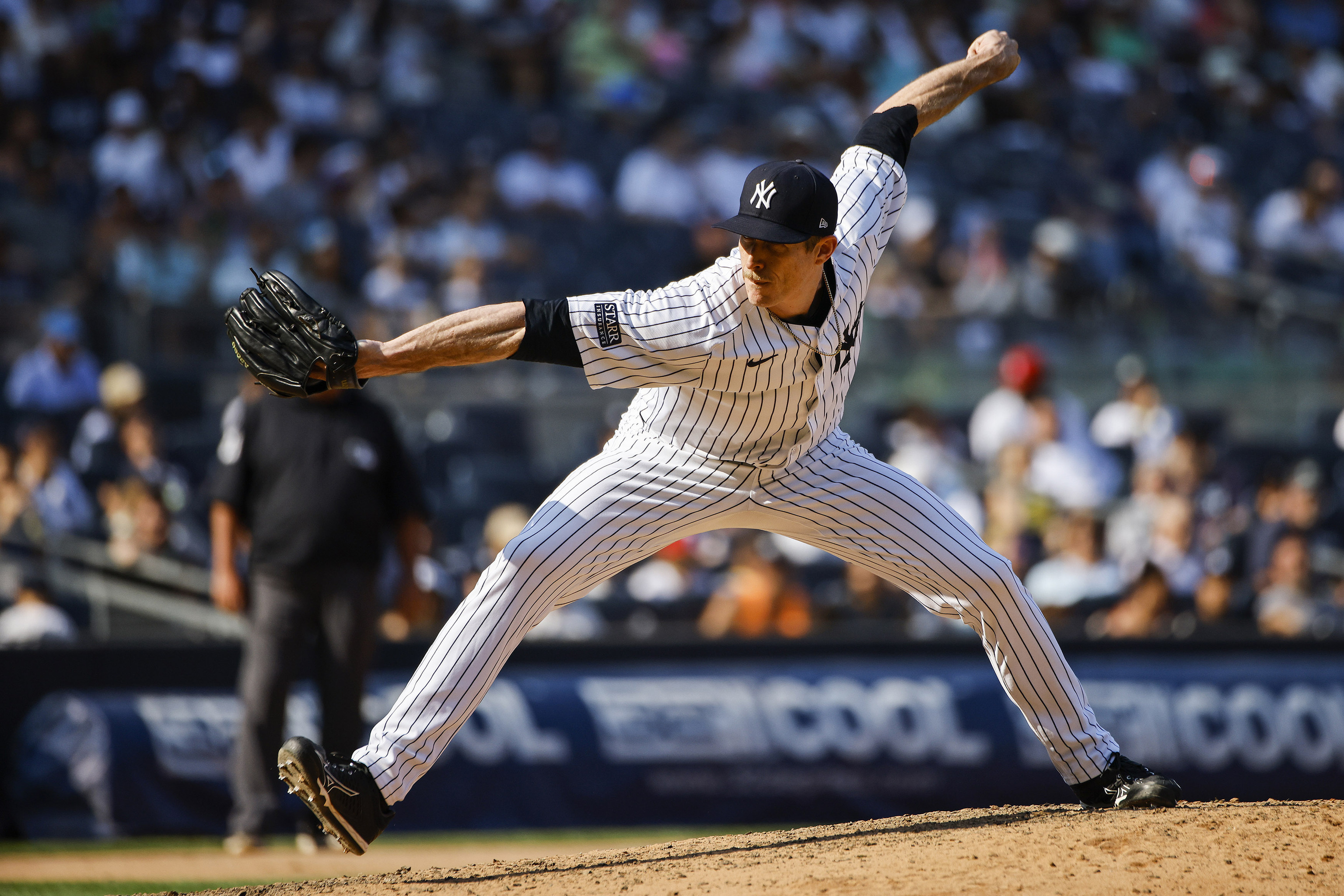 New York Yankees pitcher Michael Tonkin