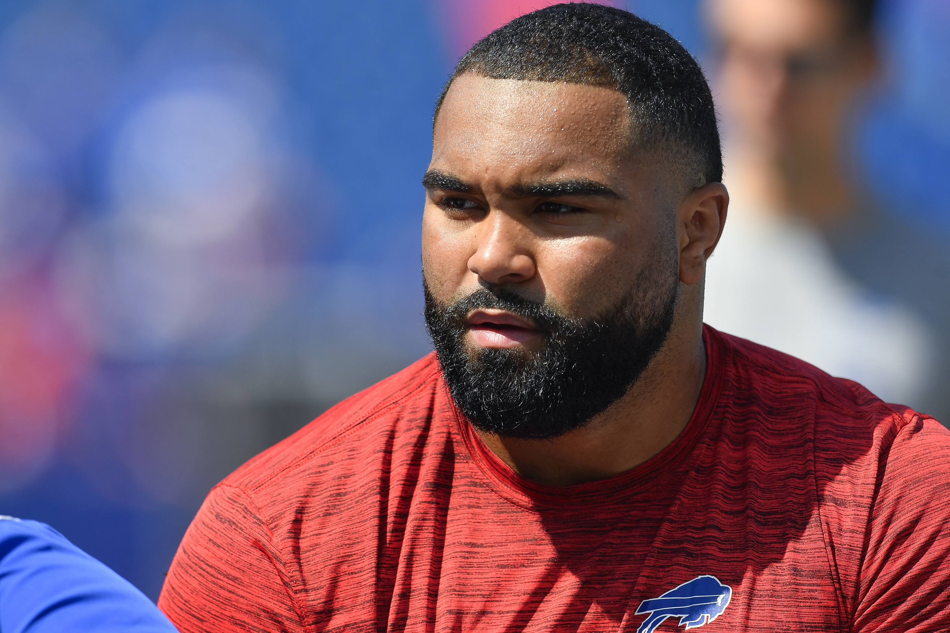 Buffalo Bills defensive tackle Gable Steveson