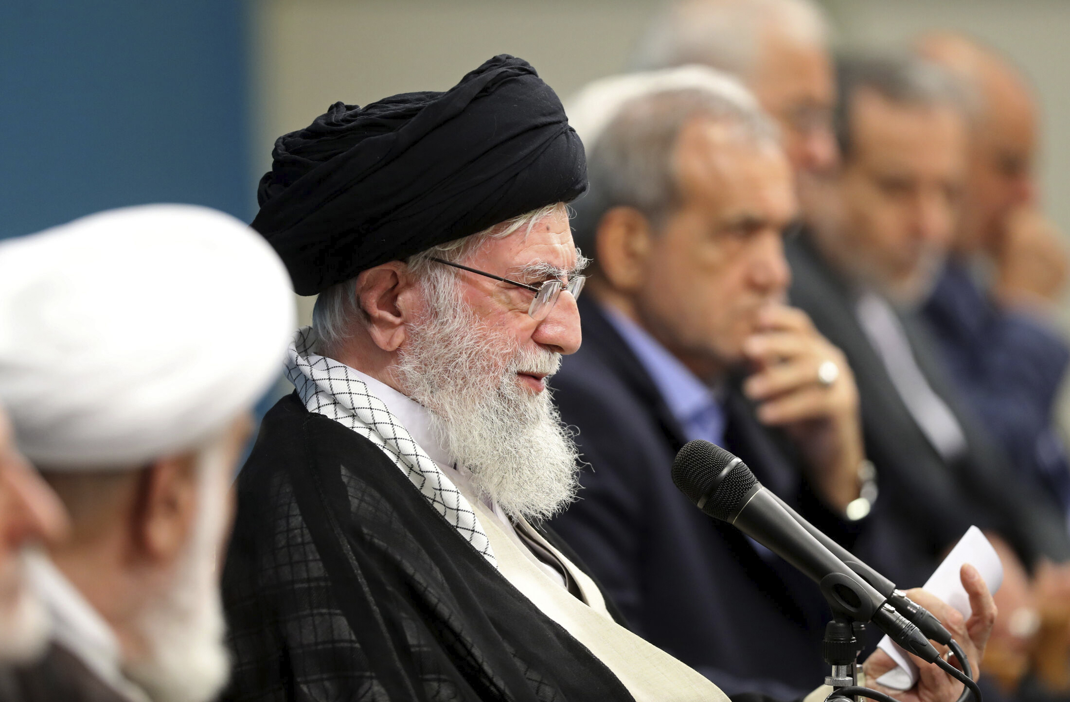 The Iranian supreme leader, Supreme Leader Ayatollah Ali Khamenei