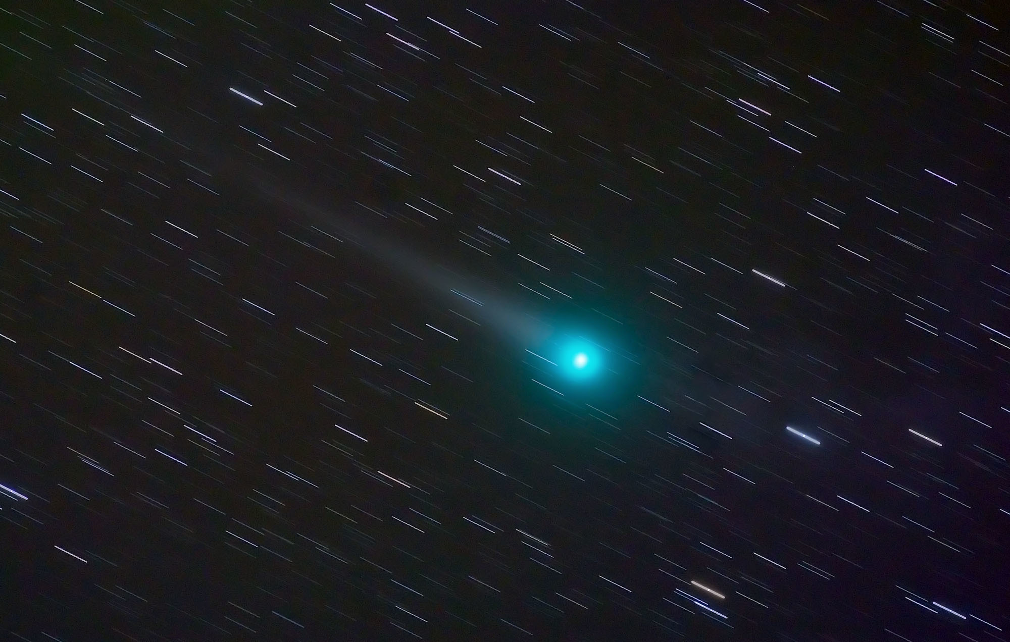 Comet Lulin is delighting amateur astronomers who are observing it using telescopes and binoculars