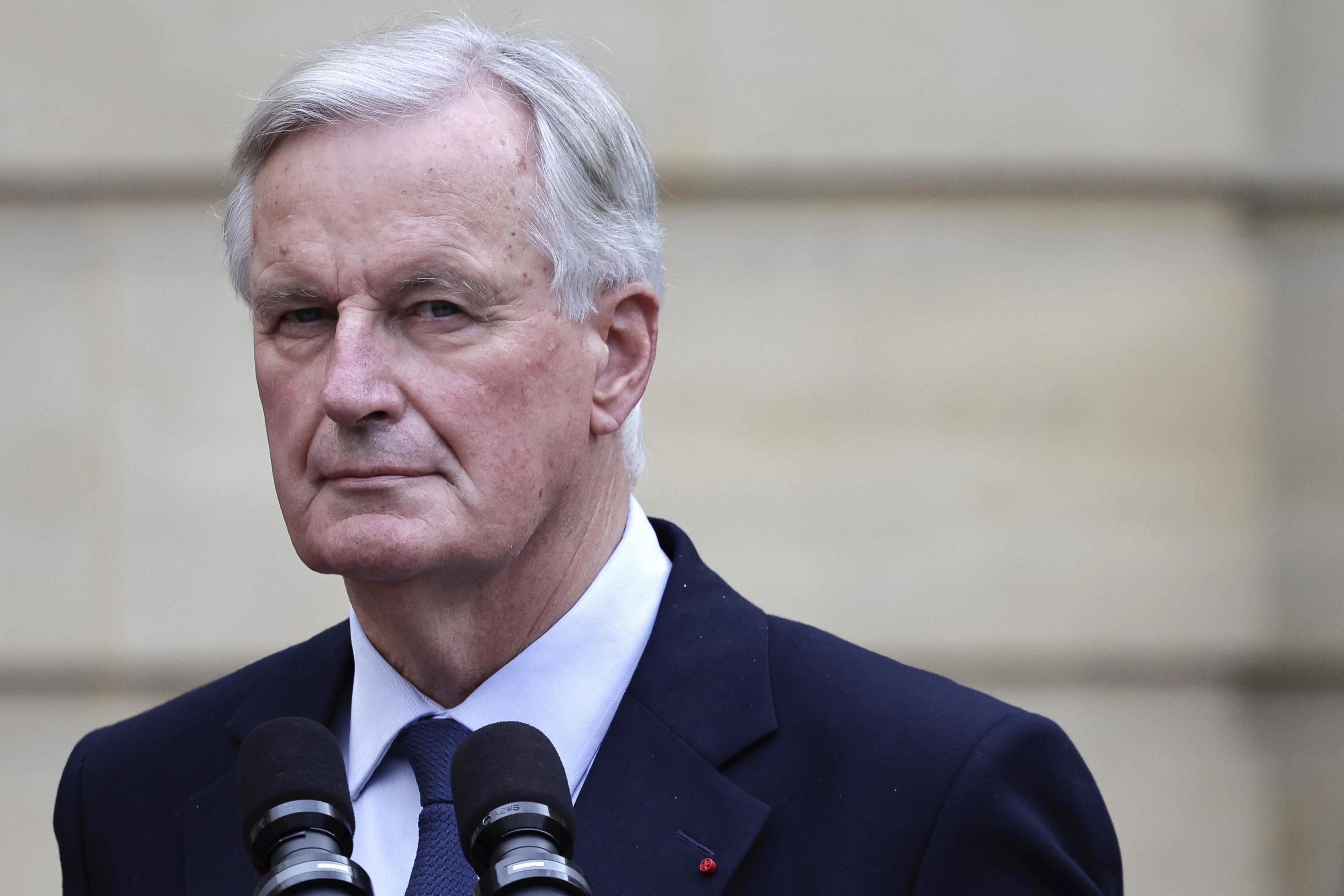 New French prime minister Michel Barnier.