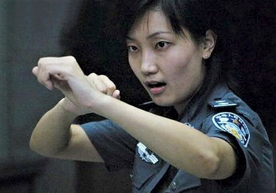 Bian Mei during her time as a bodyguard for foreign authorities.