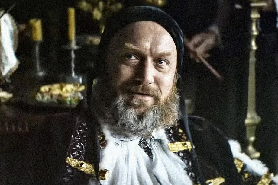 Jude Law, portraying Henry VIII in the movie 'The Last Queen'.