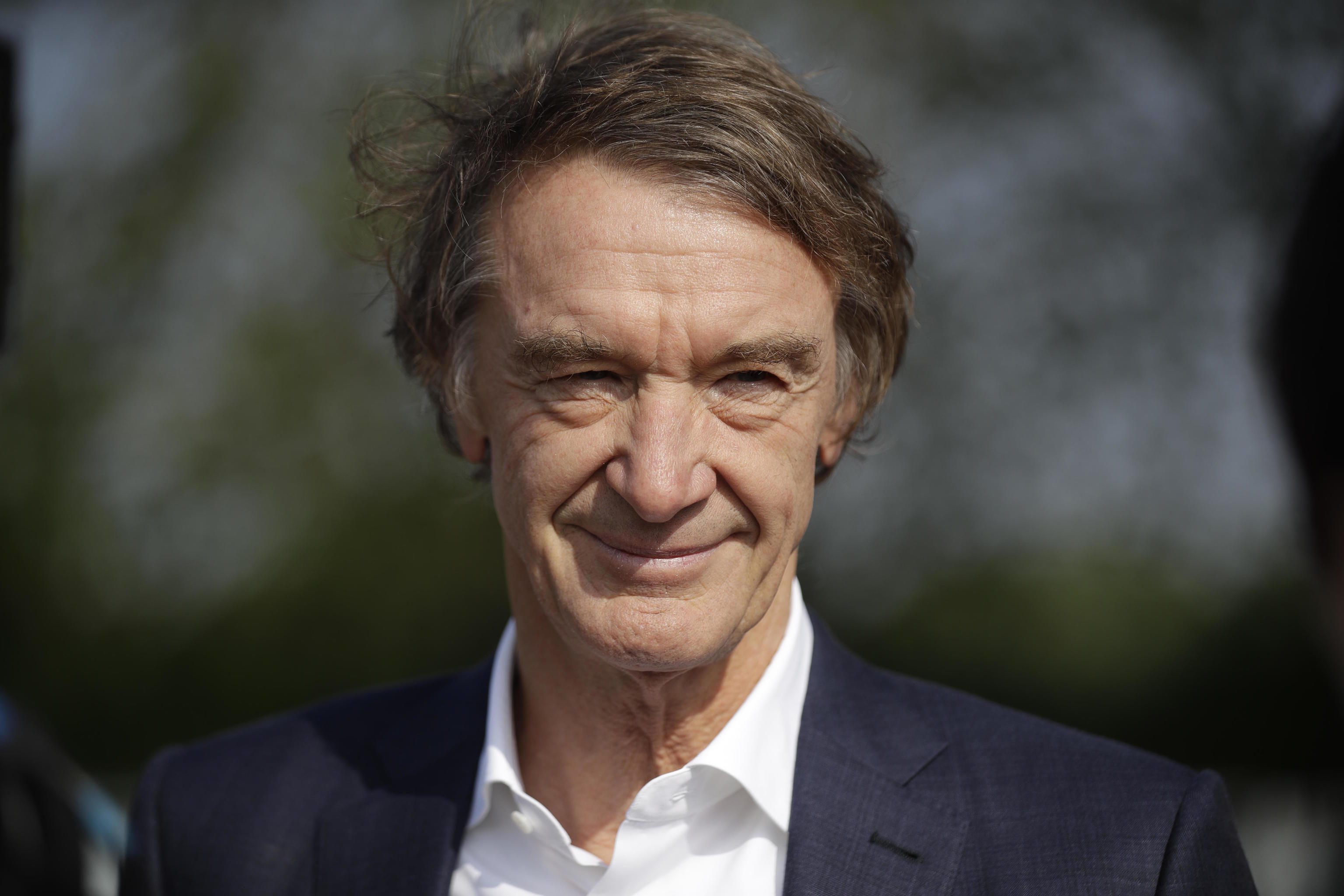 British billionaire Jim Ratcliffe.