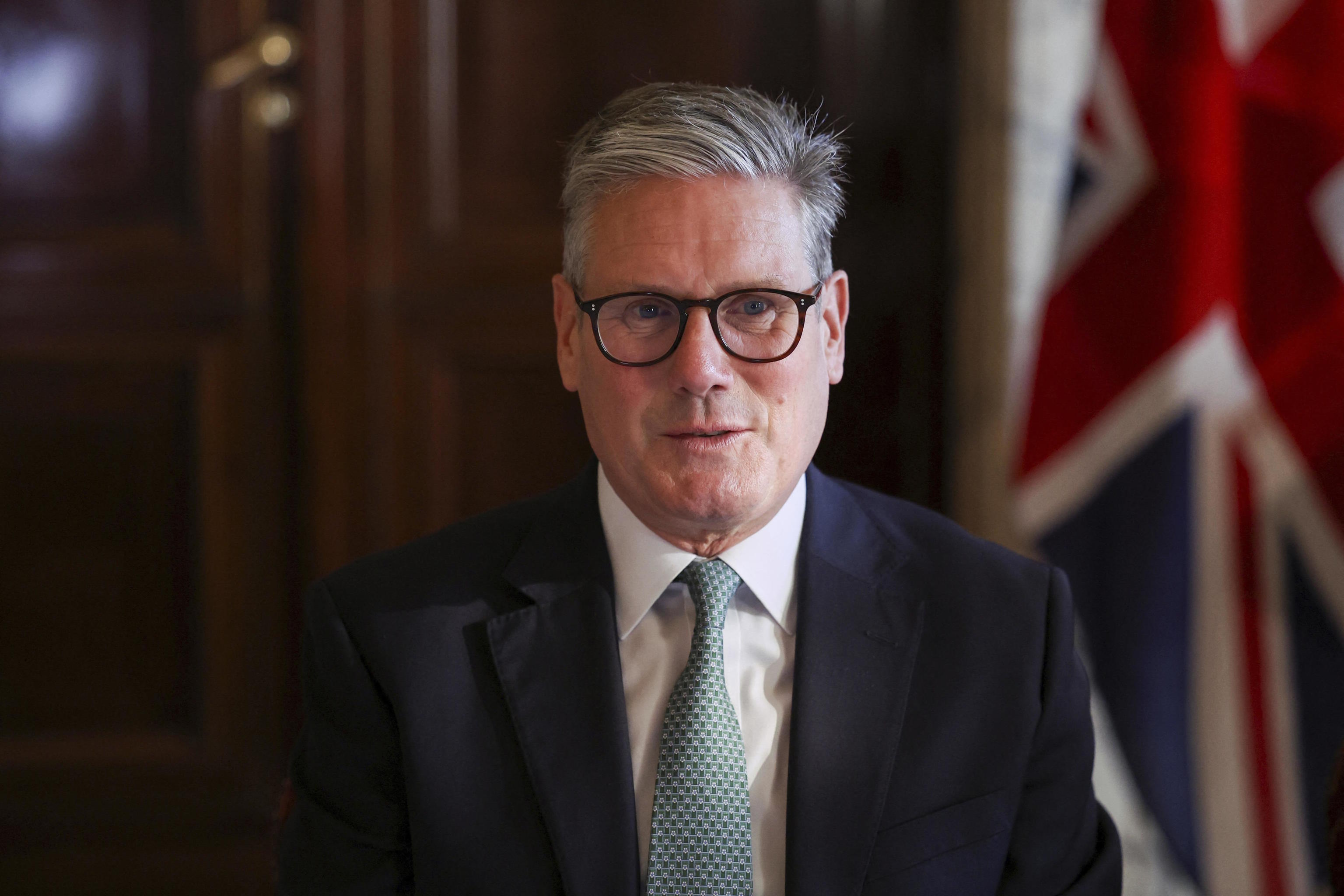 British Prime Minister Keir Starmer.