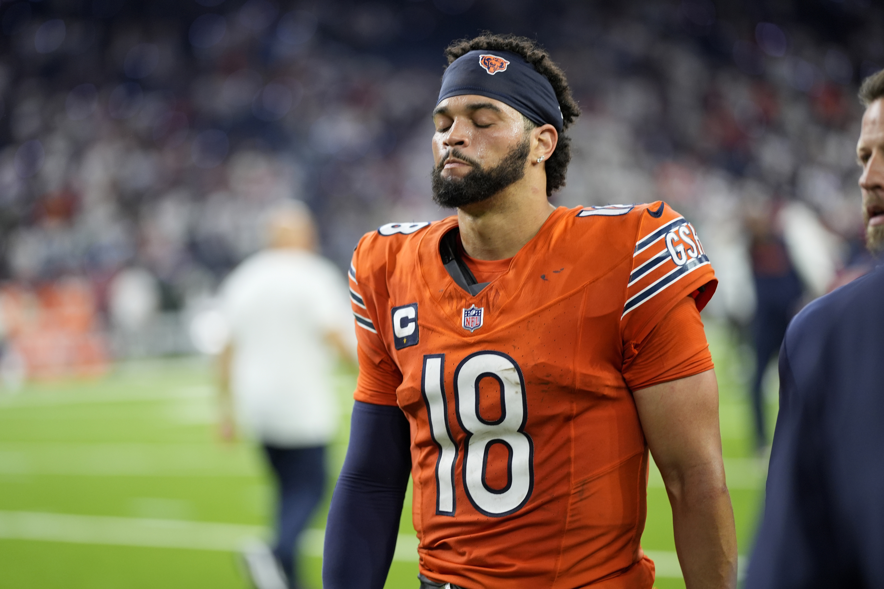 Chicago Bears quarterback Caleb Williams.