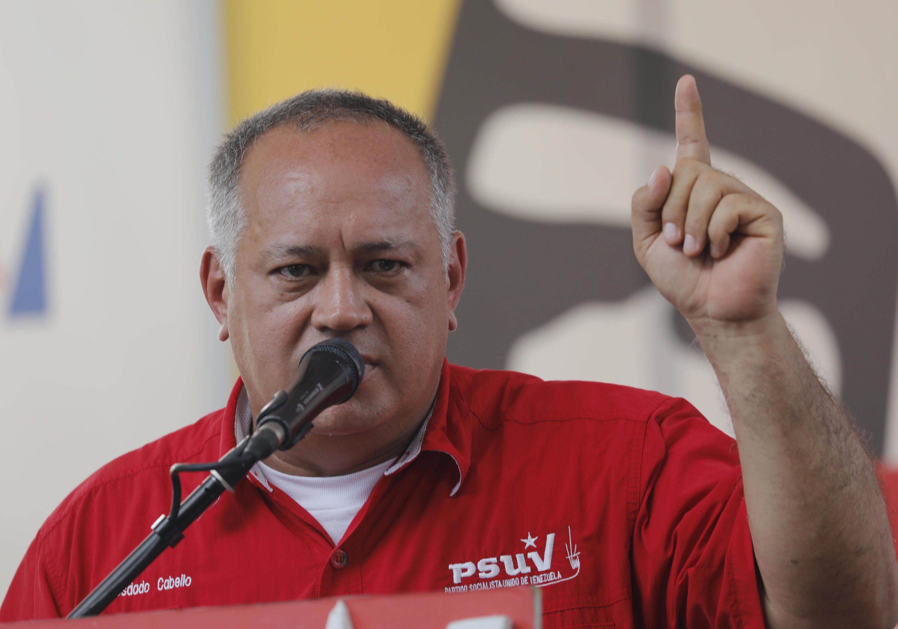 Socialist Party President, Diosdado Cabello.