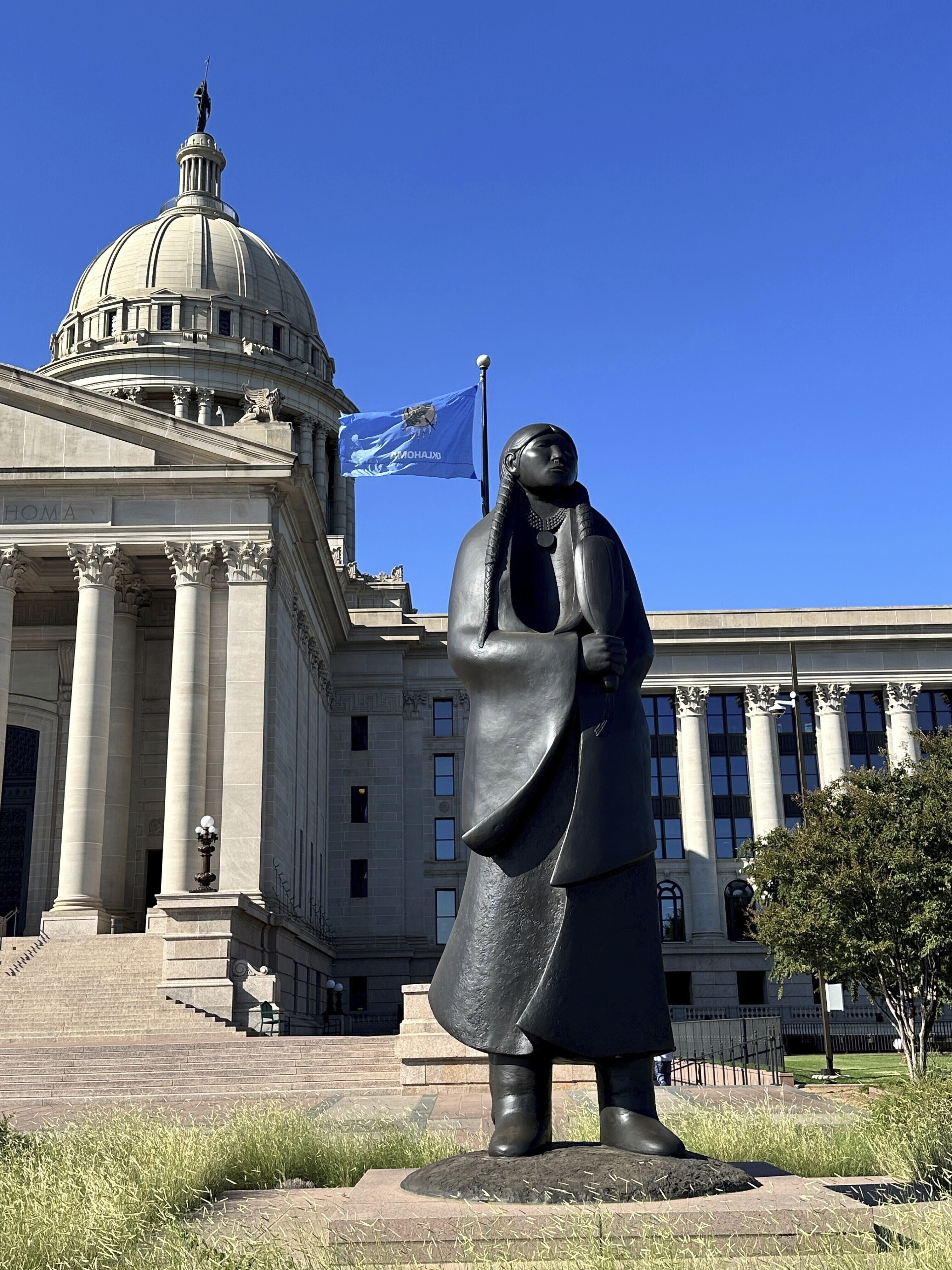 The Oklahoma State Election Board Office inside the state Capitol in Oklahoma City, was one of at least five states in the U.S. which received suspicious packages.