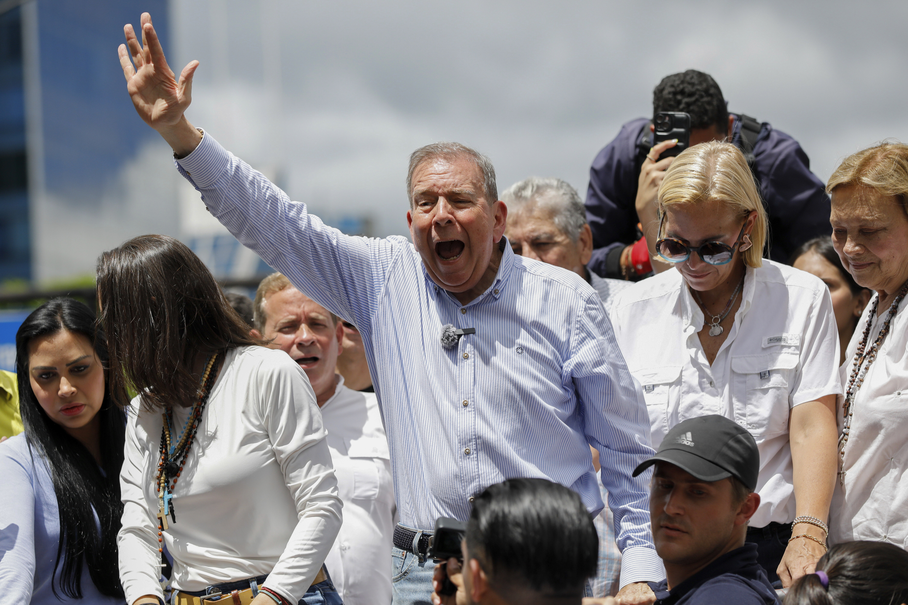 Venezuelan opposition presidential candidate Edmundo Gonzalez