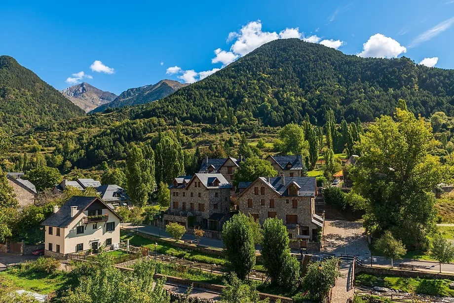 Sallent de Gllego, in the Aragonese Pyrenees.