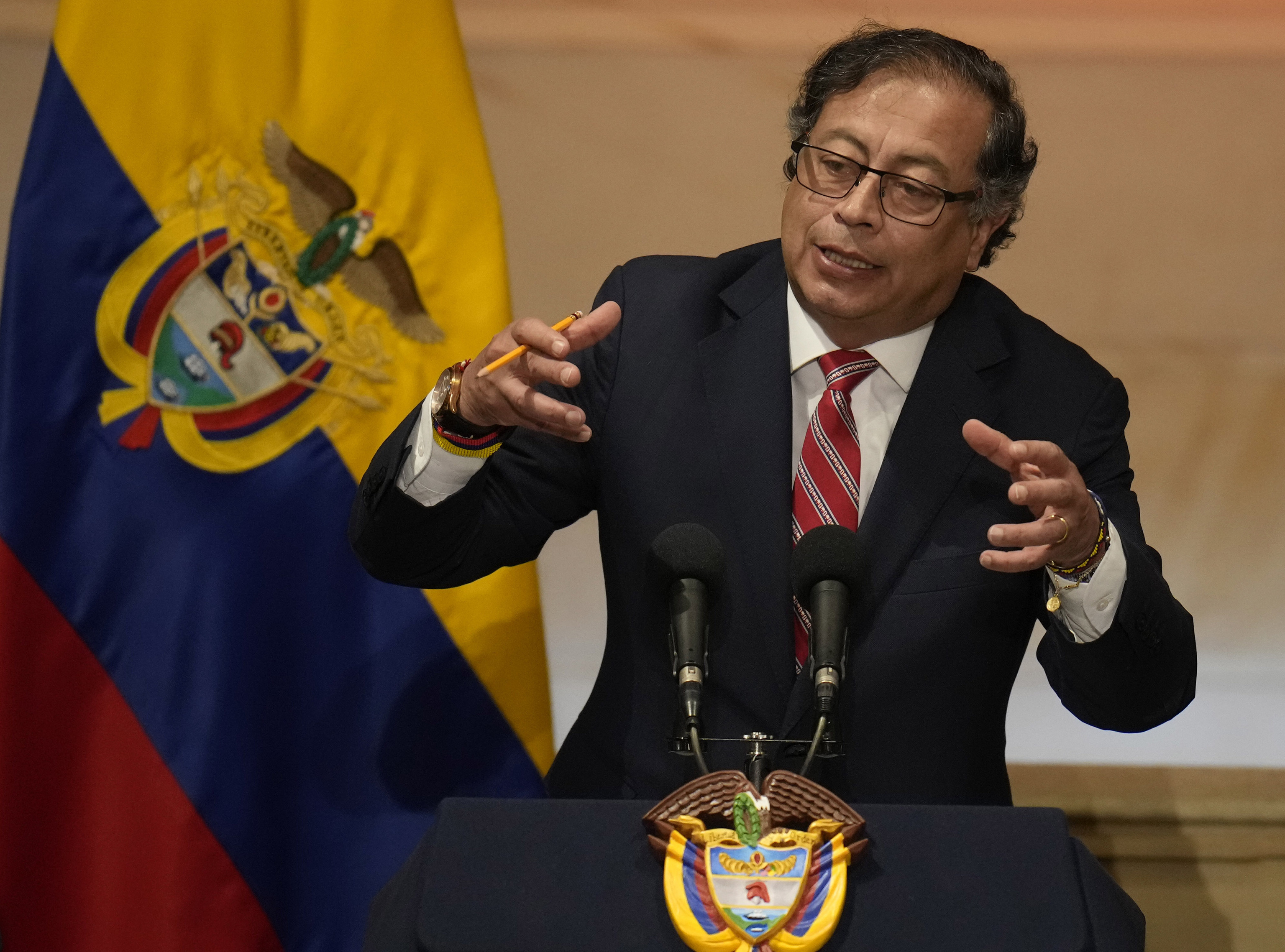 Colombia's President Gustavo Petro