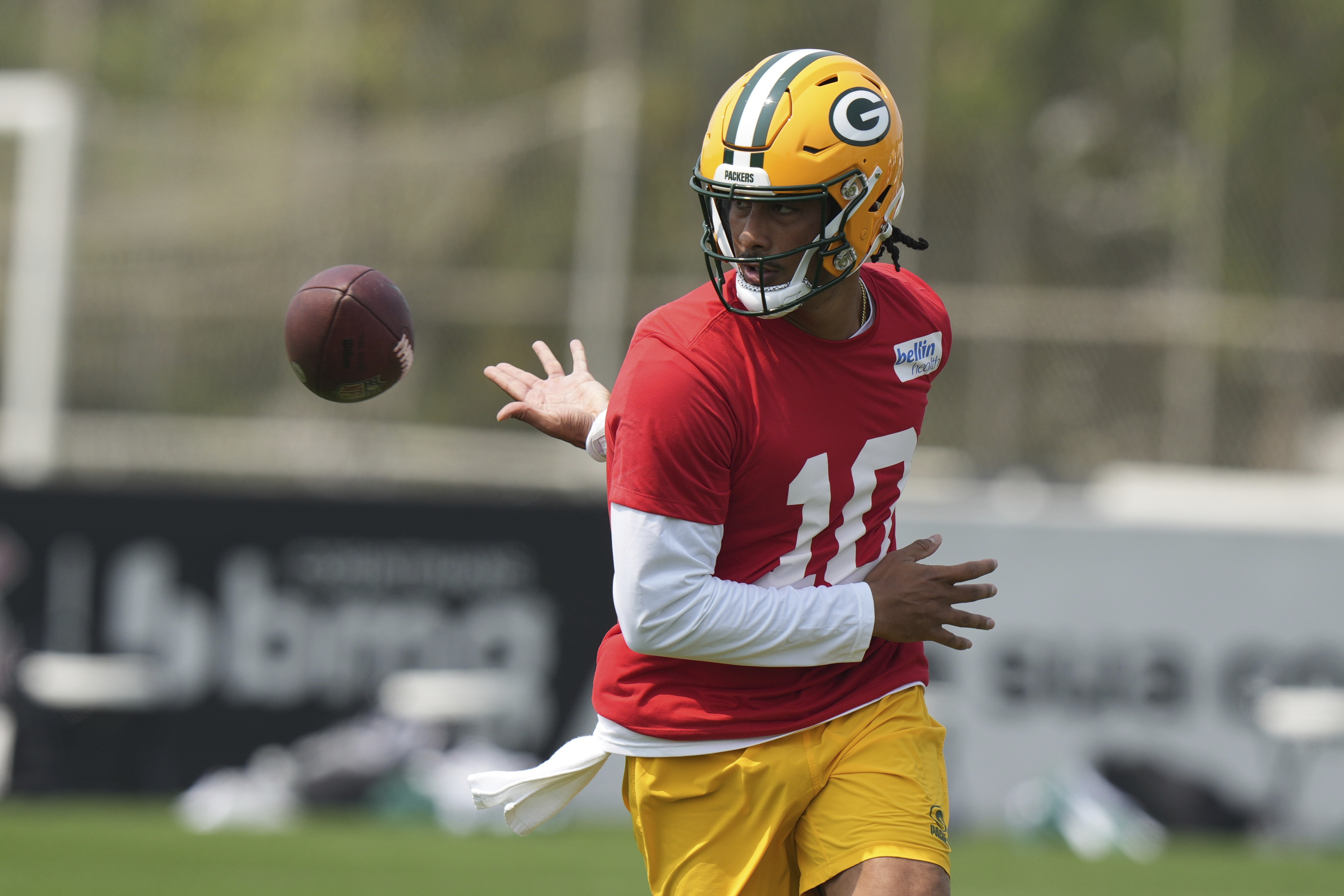 Green Bay Packers quarterback Jordan Love.