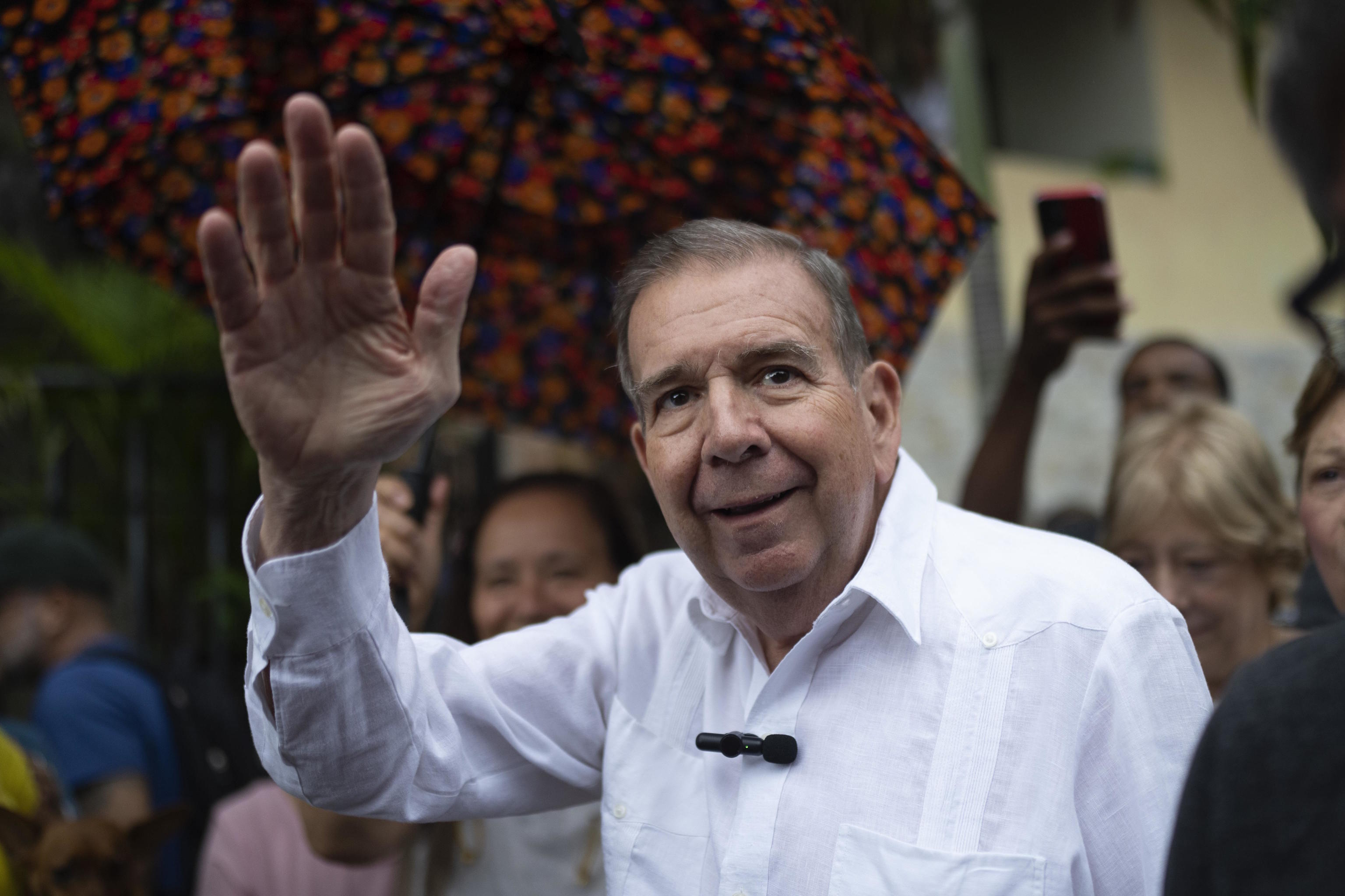 Venezuelan opposition presidential candidate Edmundo Gonzalez.