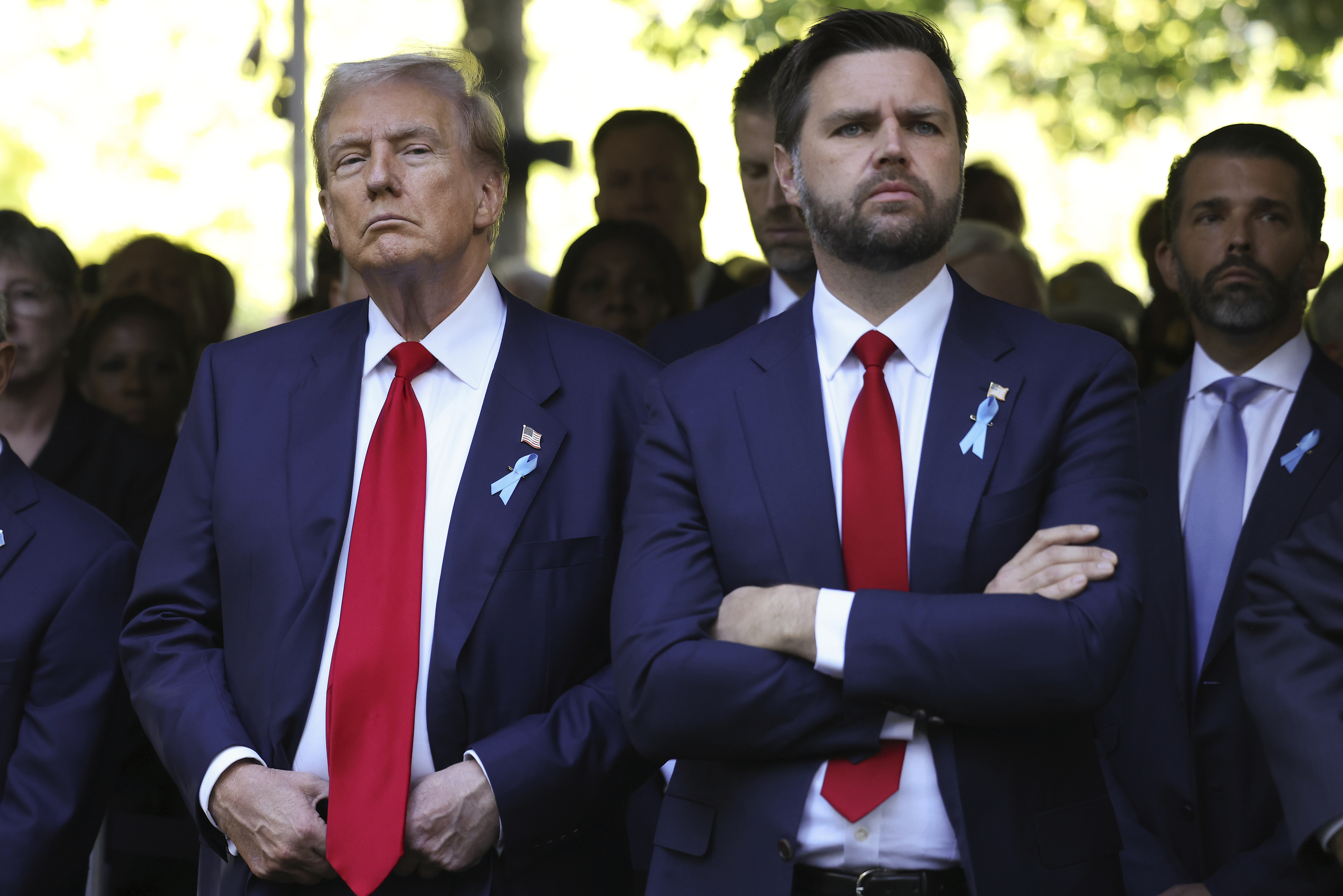 Republican presidential nominee former President Donald Trump and Republican vice presidential nominee Sen. JD Vance.