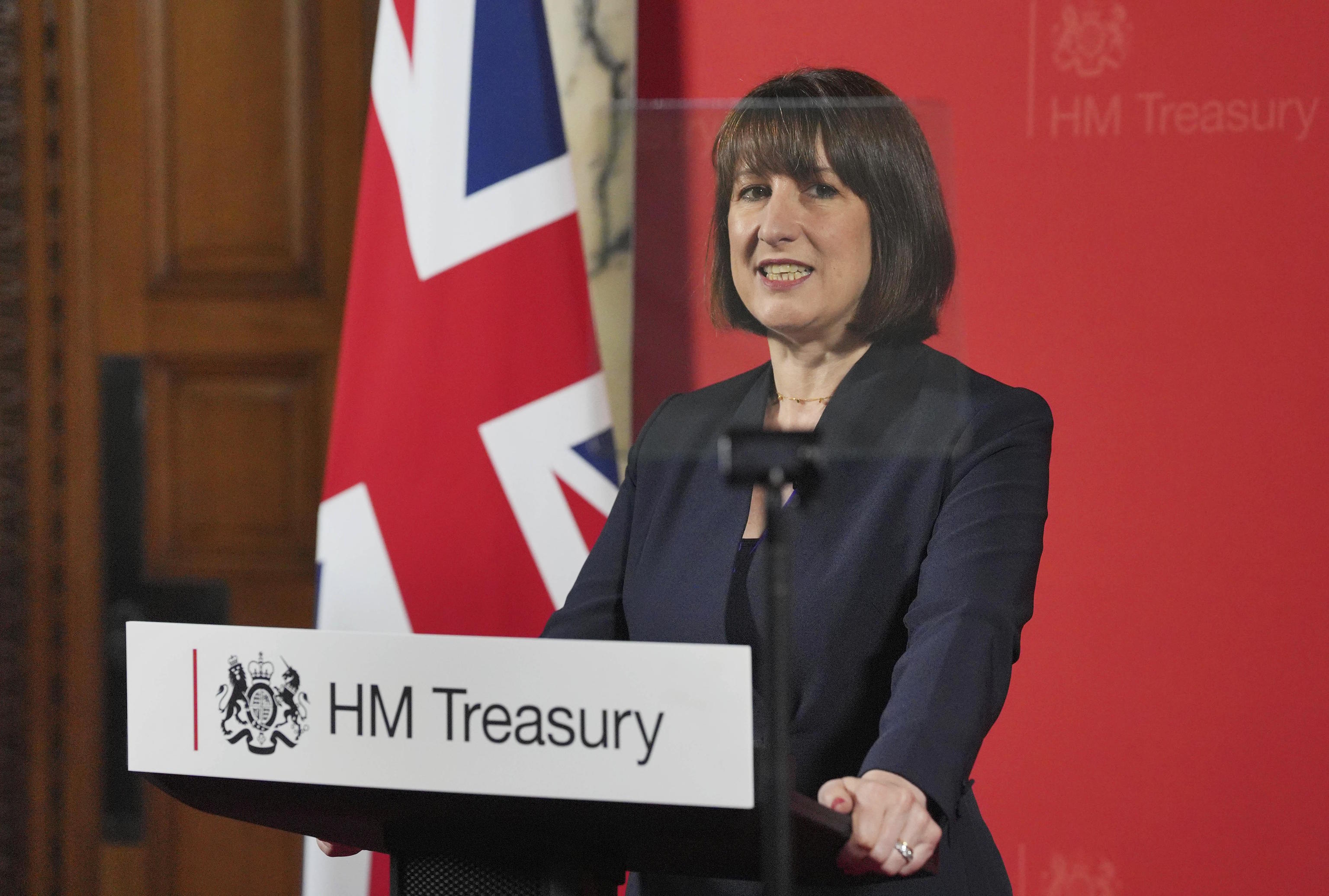 British Treasury chief Rachel Reeves.