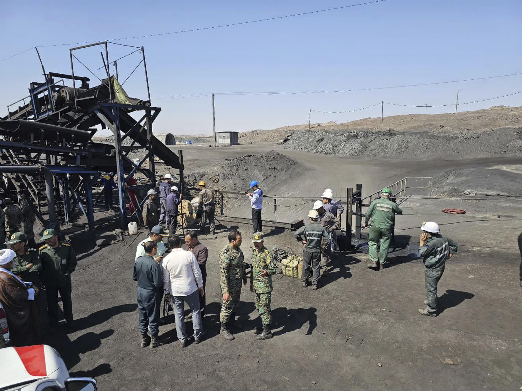 Coal mine where methane leak sparked an explosion.