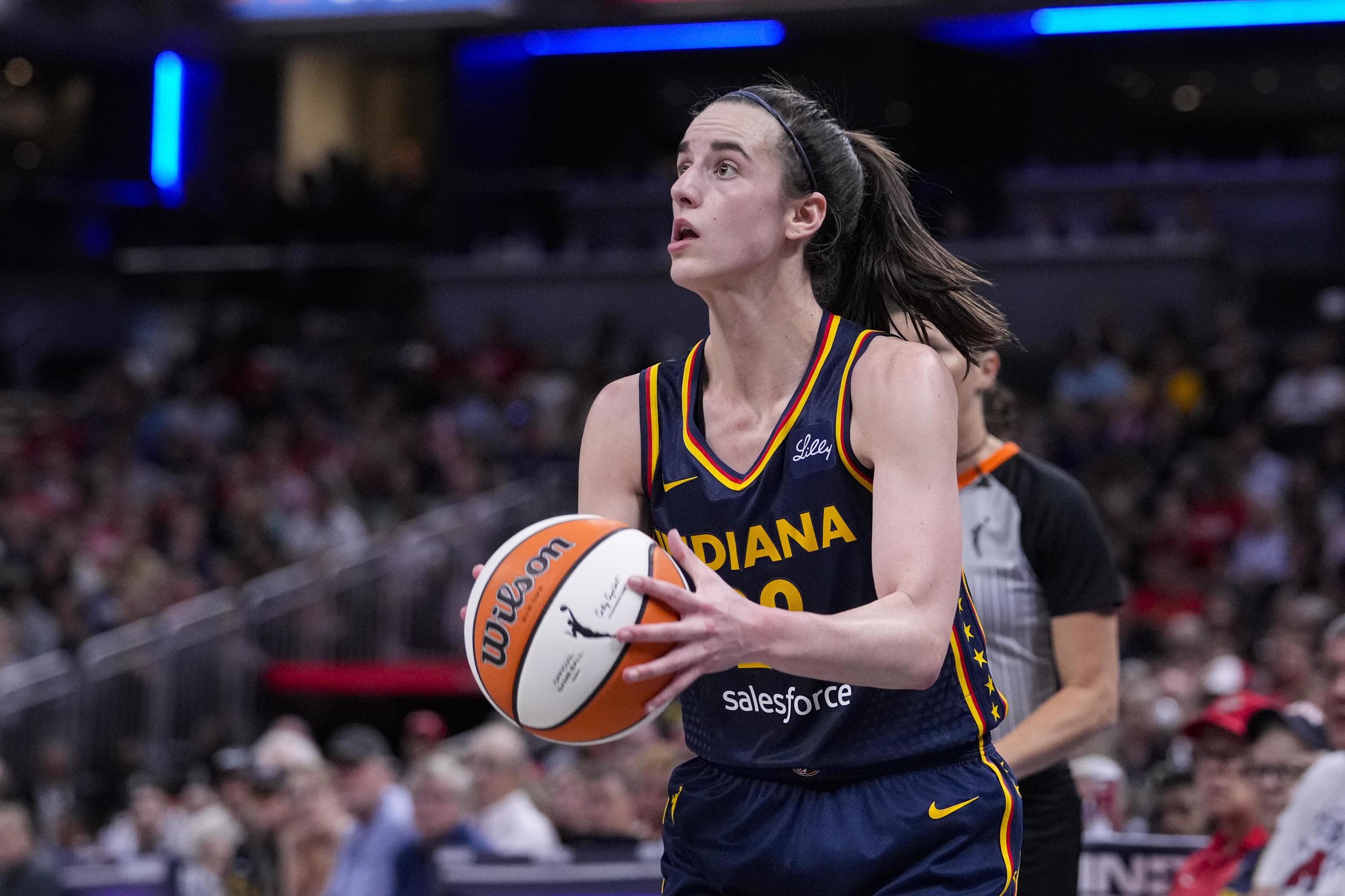 Indiana Fever guard Caitlin Clark.