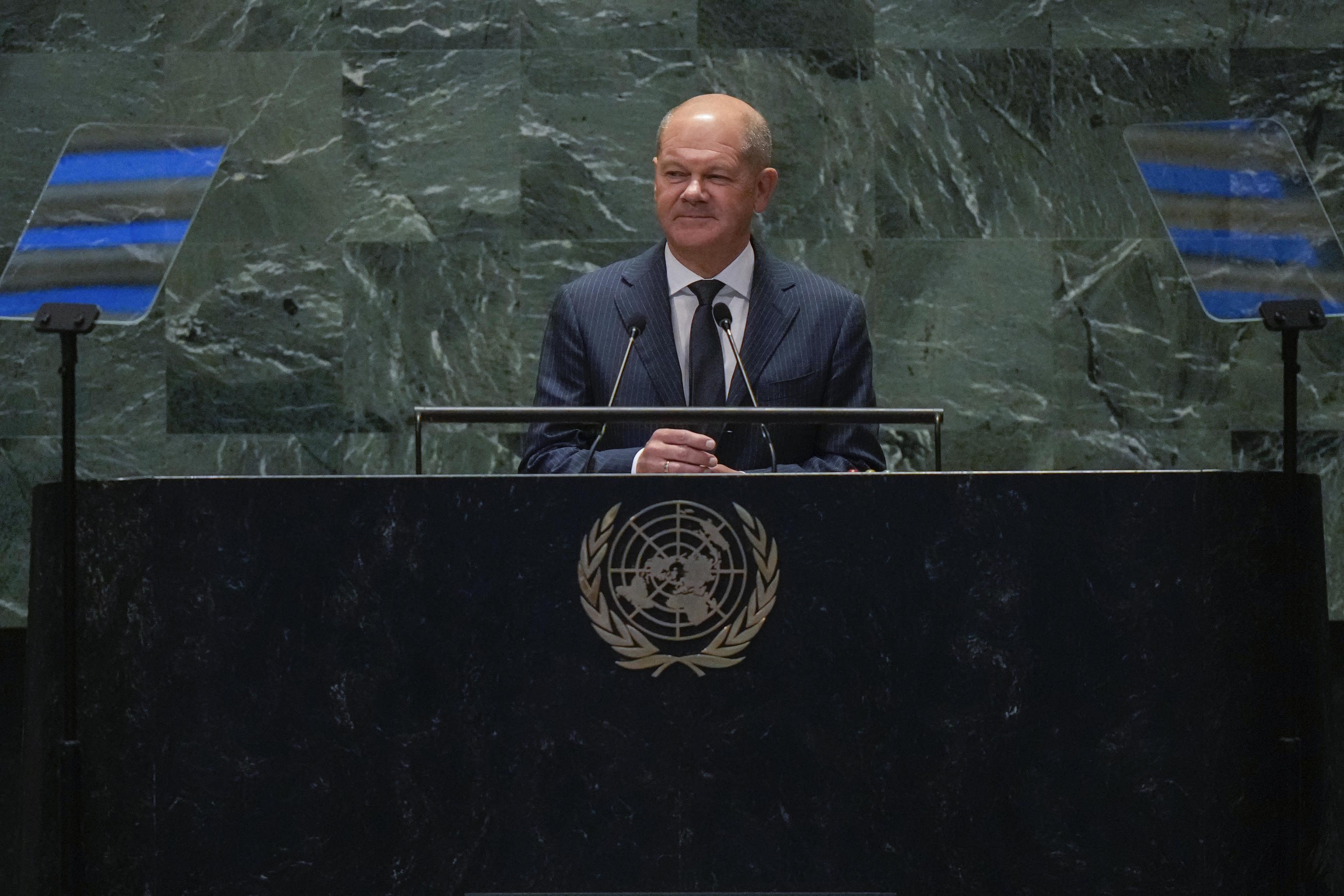 German Chancellor Olaf Scholz.