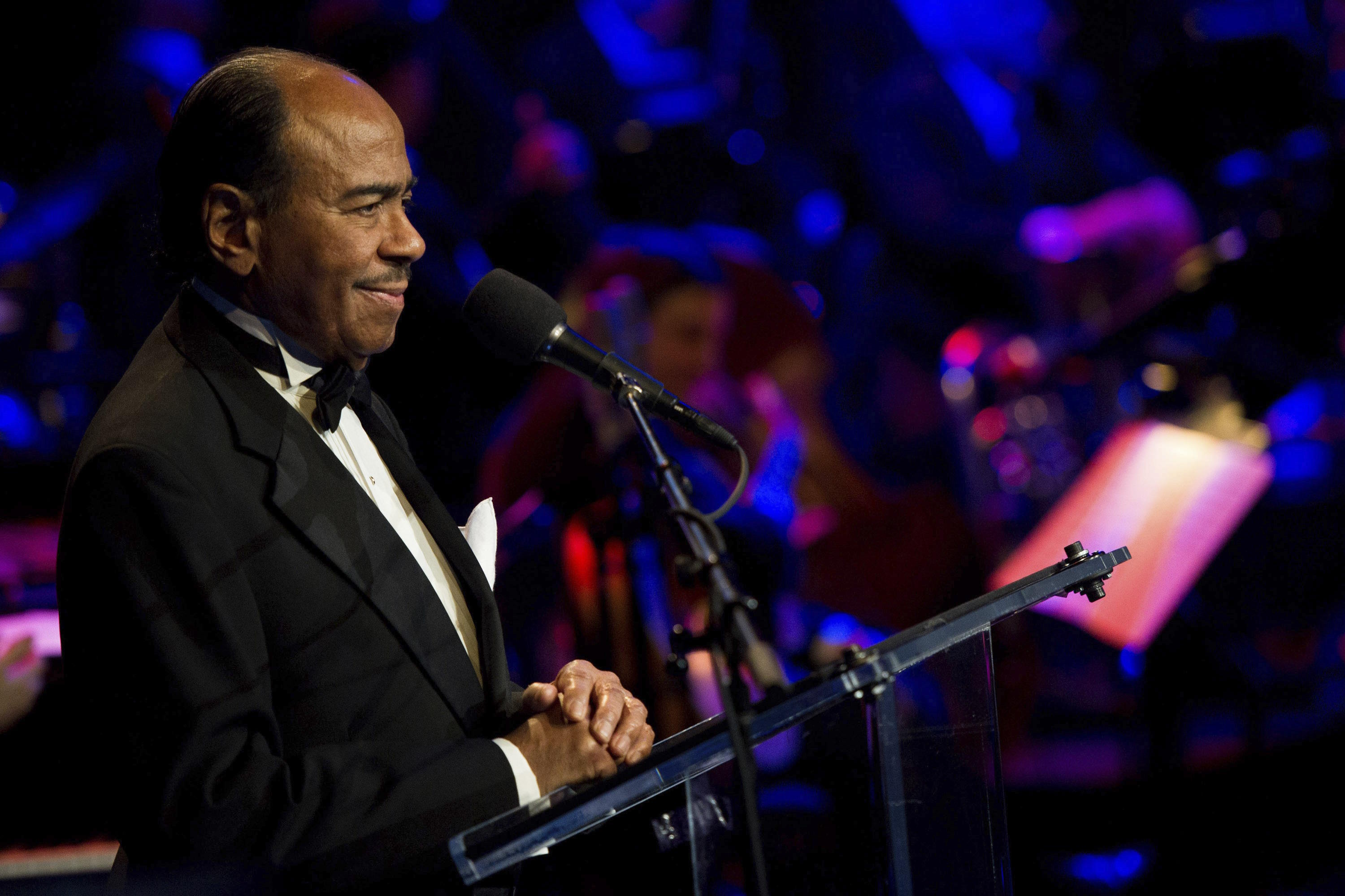 Jazz saxophonist and composer Benny Golson.