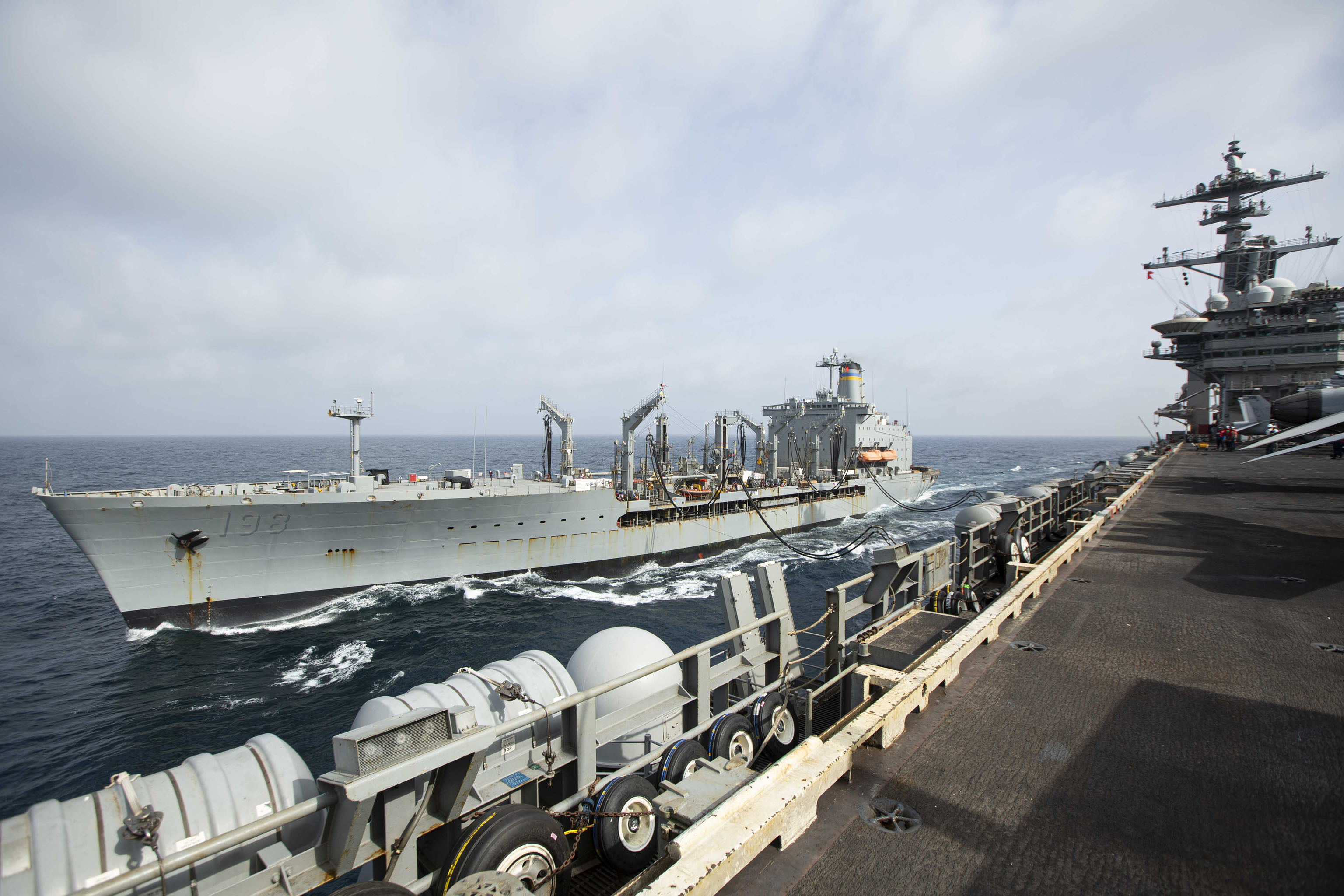 Henry J. Kaiser-class fleet replenishment oiler USNS Big Horn