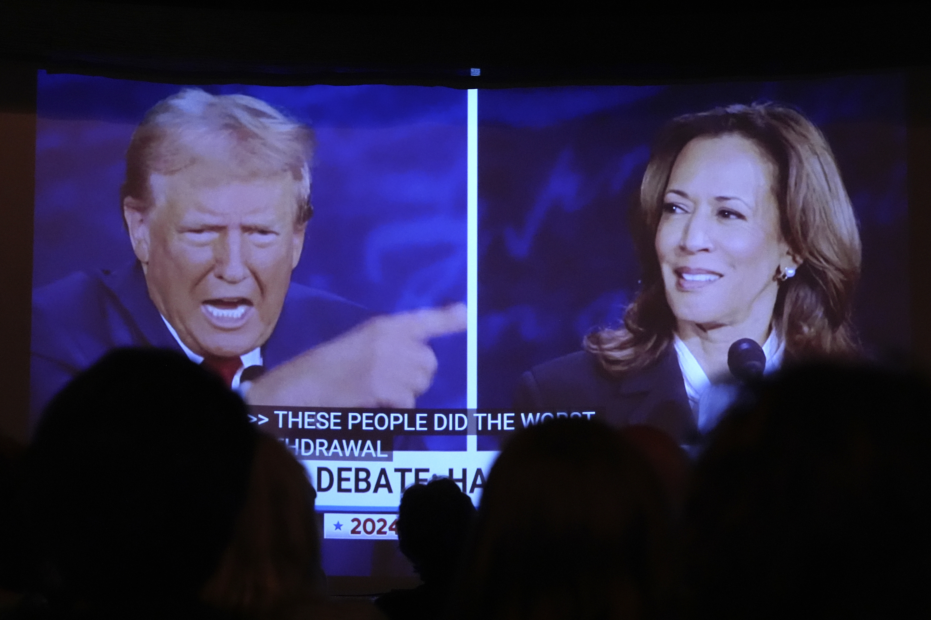 Candidates for US Presidency Donald Trump and Kamala Harris.