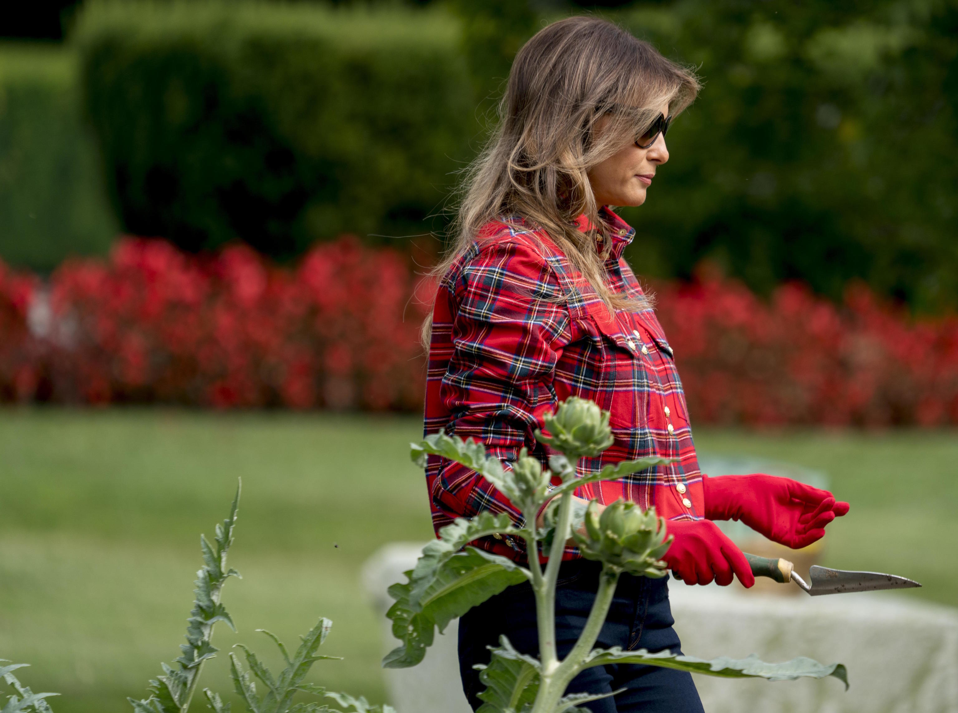 First lady Melania Trump.