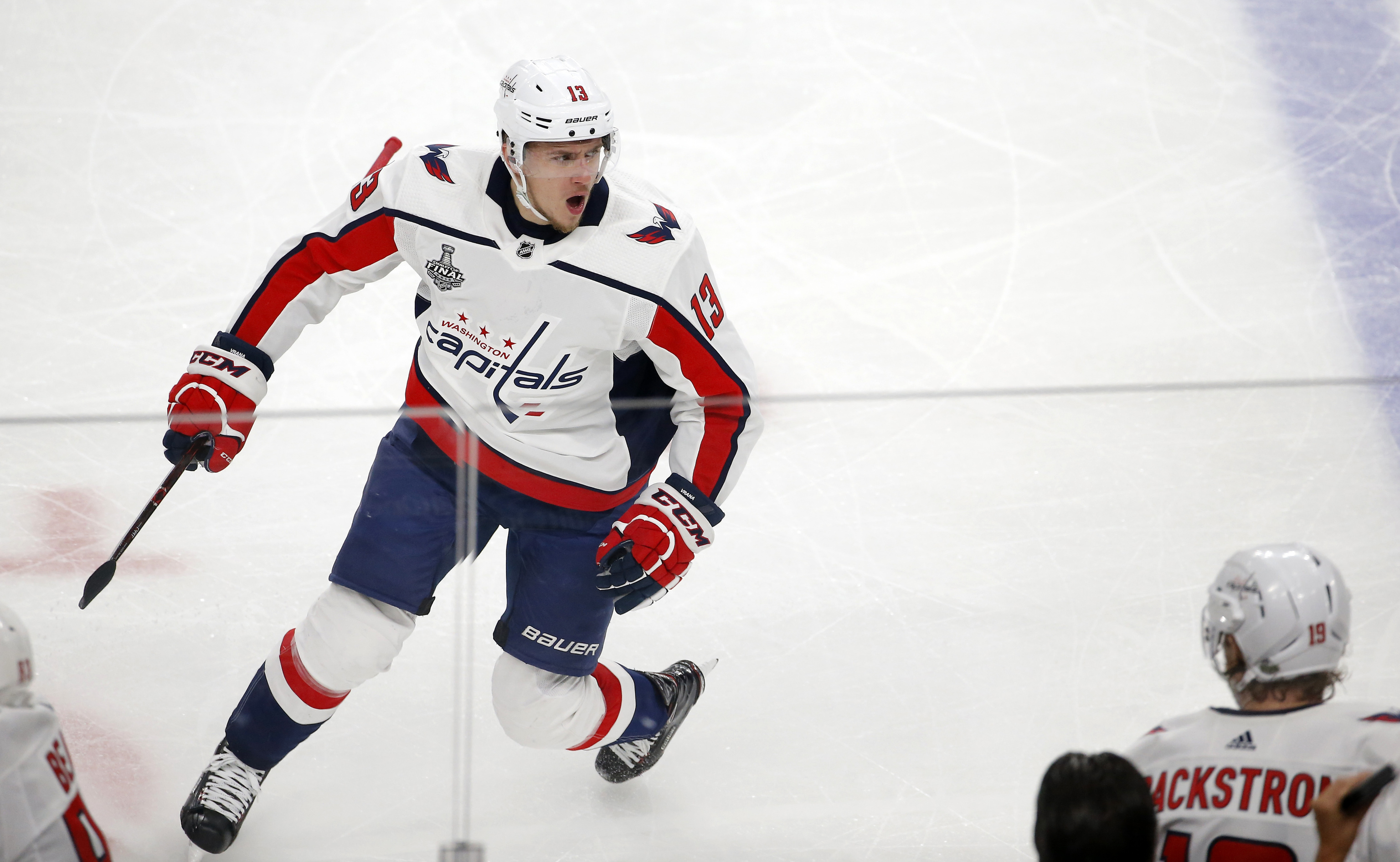 Washington Capitals left wing Jakub Vrana.