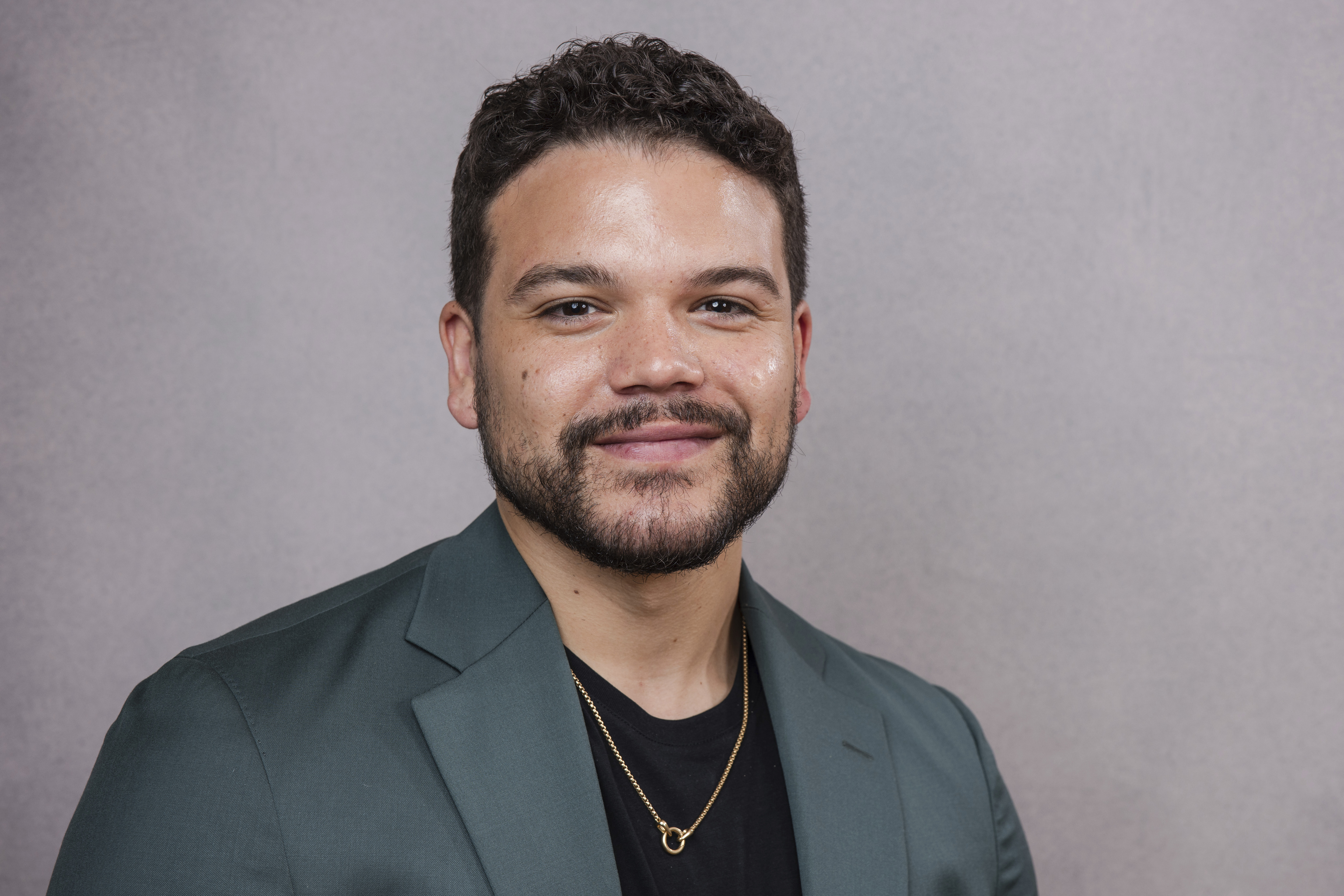 Josh Rivera poses for a portrait to promote the FX television series "American Sports Story: Aaron Hernandez"