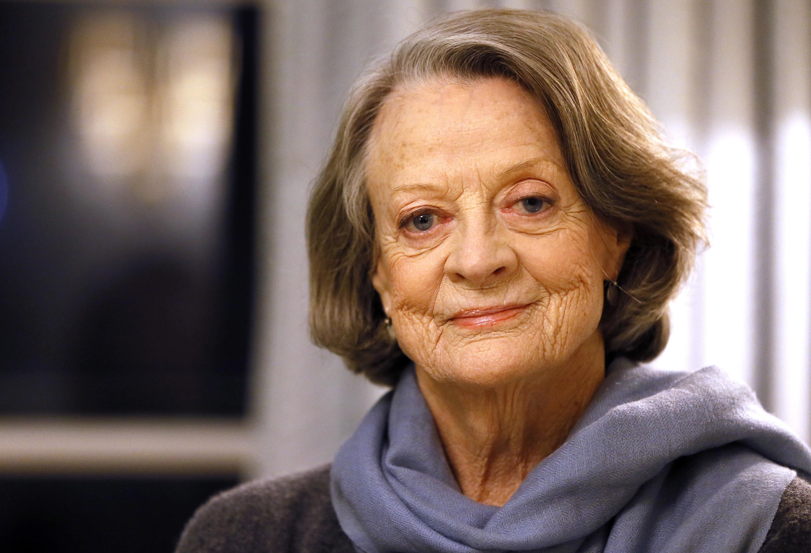 British actress Dame Maggie Smith.