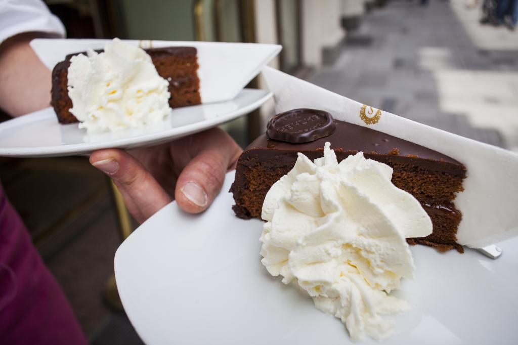 Sacher cake.