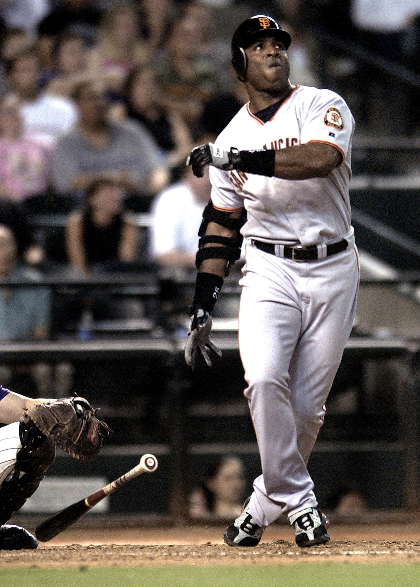 San Francisco Giants slugger Barry Bonds