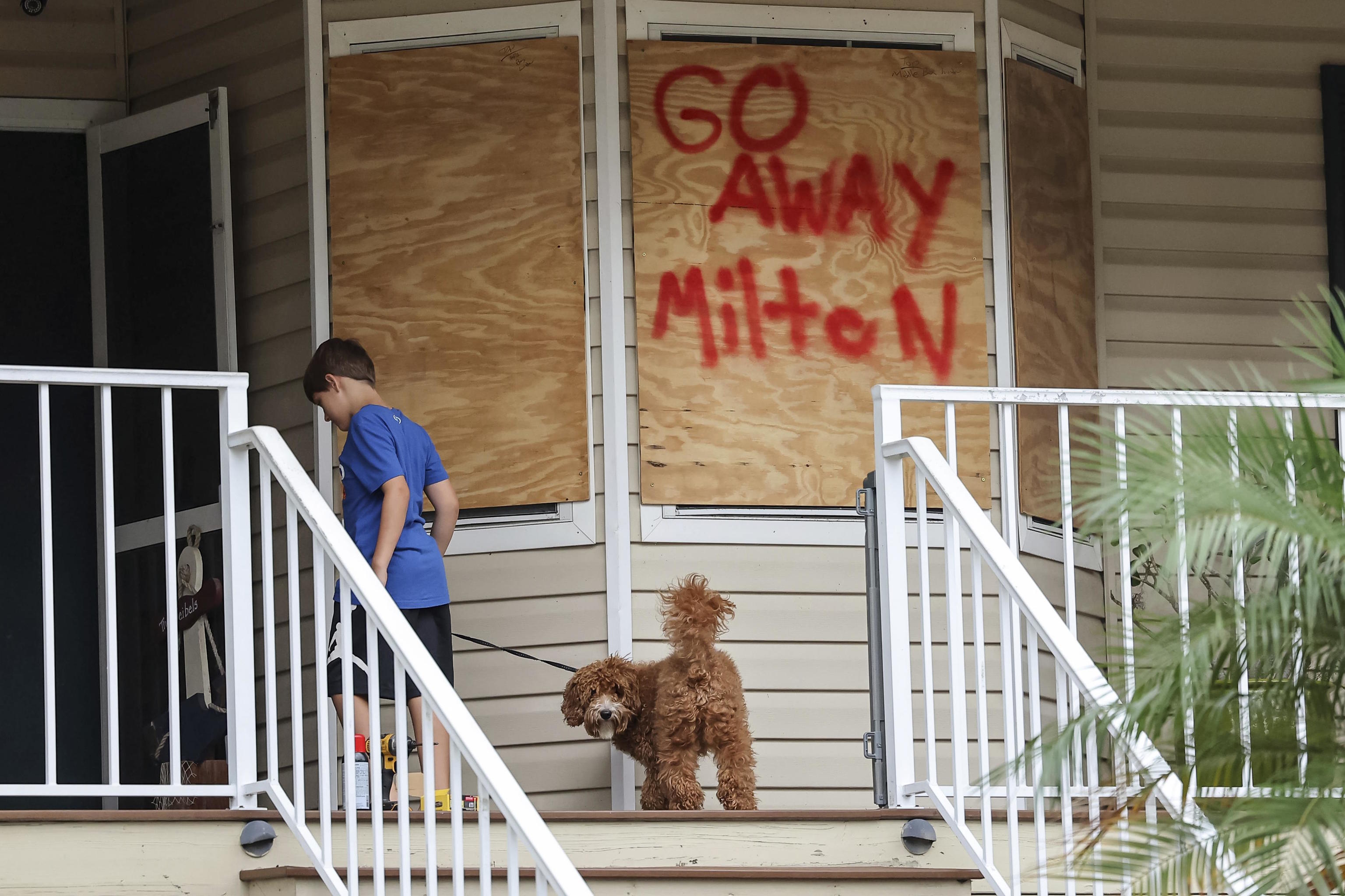 Florida prepares for the arrival of Hurricane Milton.